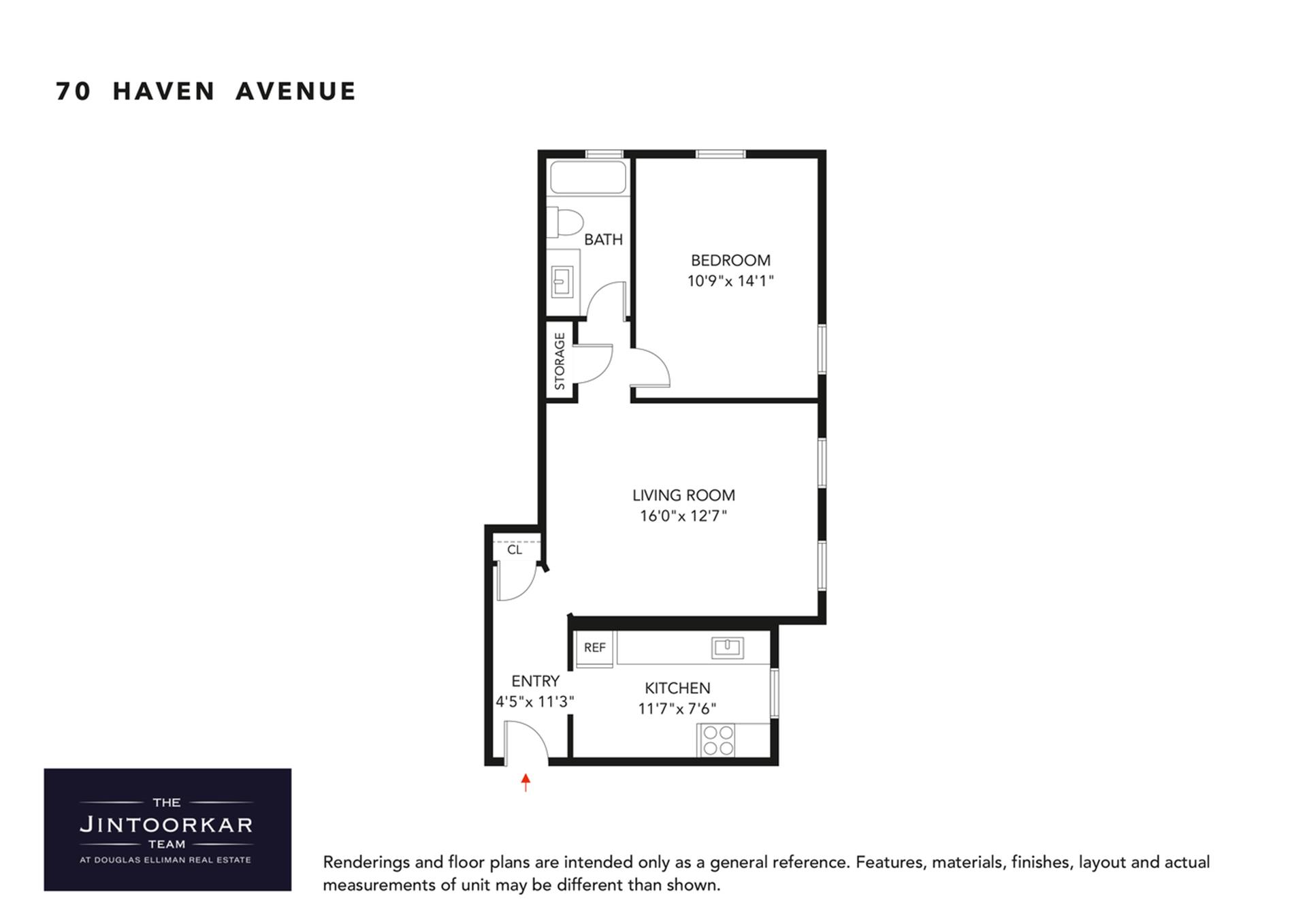 70 HAVEN Avenue, New York, NY 10032, 1 Bedroom Bedrooms, 3 Rooms Rooms,1 BathroomBathrooms,Residential,For Sale,HAVEN,RPLU-5123000929