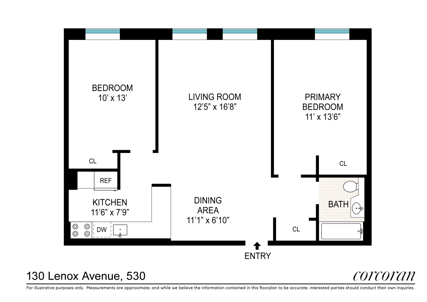 130 LENOX Avenue, New York, NY 10026, 2 Bedrooms Bedrooms, 4 Rooms Rooms,1 BathroomBathrooms,Residential,For Sale,LENOX,RPLU-33422977868