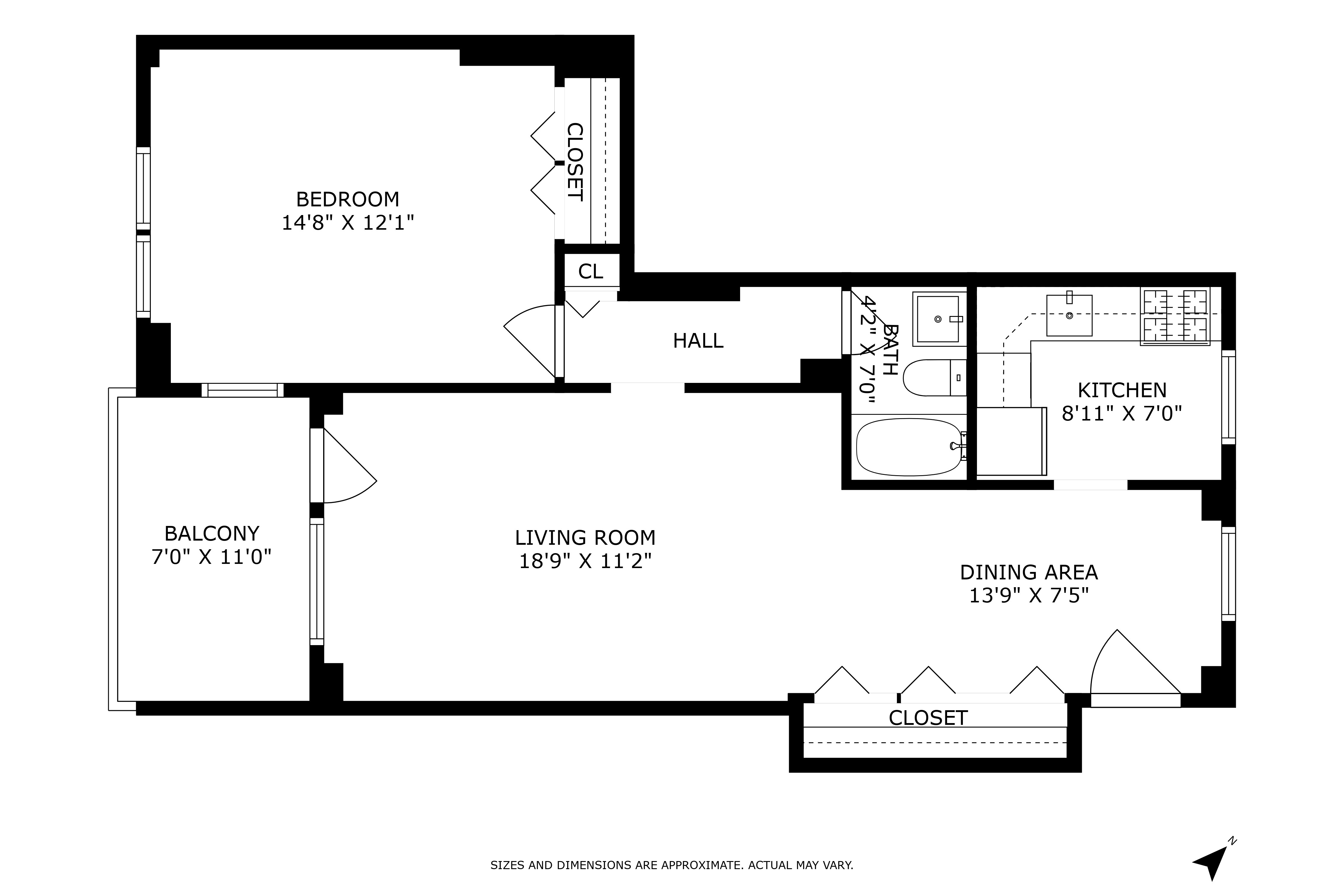 4901 Henry Hudson Parkway, New York, NY 10471, 1 Bedroom Bedrooms, 3 Rooms Rooms,1 BathroomBathrooms,Residential,For Sale,Windsor North,Henry Hudson,PRCH-8364766