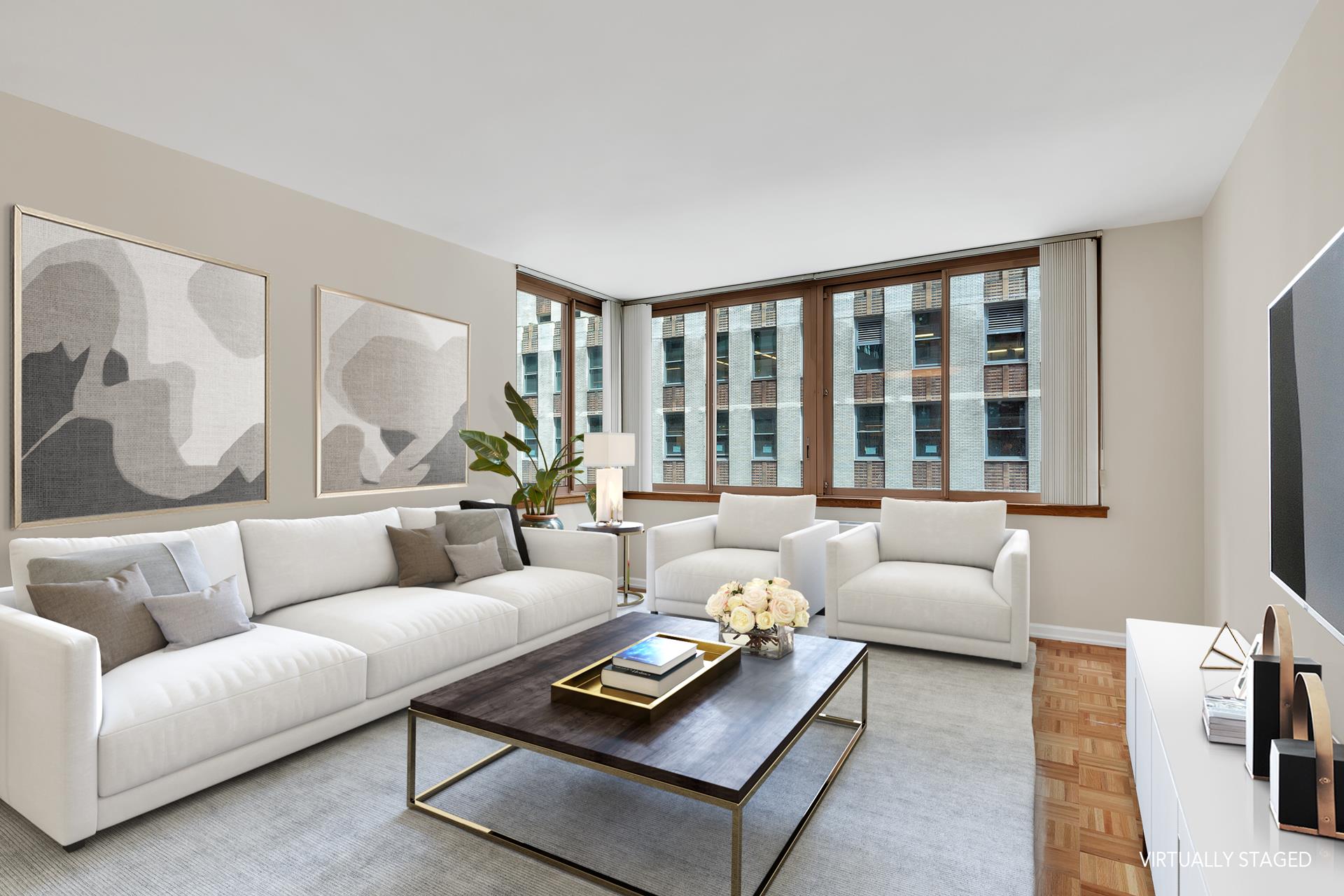 235 East 40th Street 25E, Murray Hill, Midtown East, NYC - 1 Bedrooms  
1 Bathrooms  
3 Rooms - 