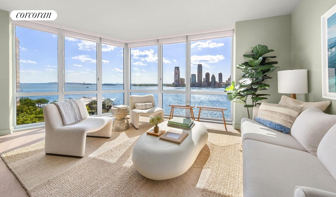 20 River Terrace 12M, Battery Park City, Downtown, NYC - 3 Bedrooms  
3 Bathrooms  
6 Rooms - 