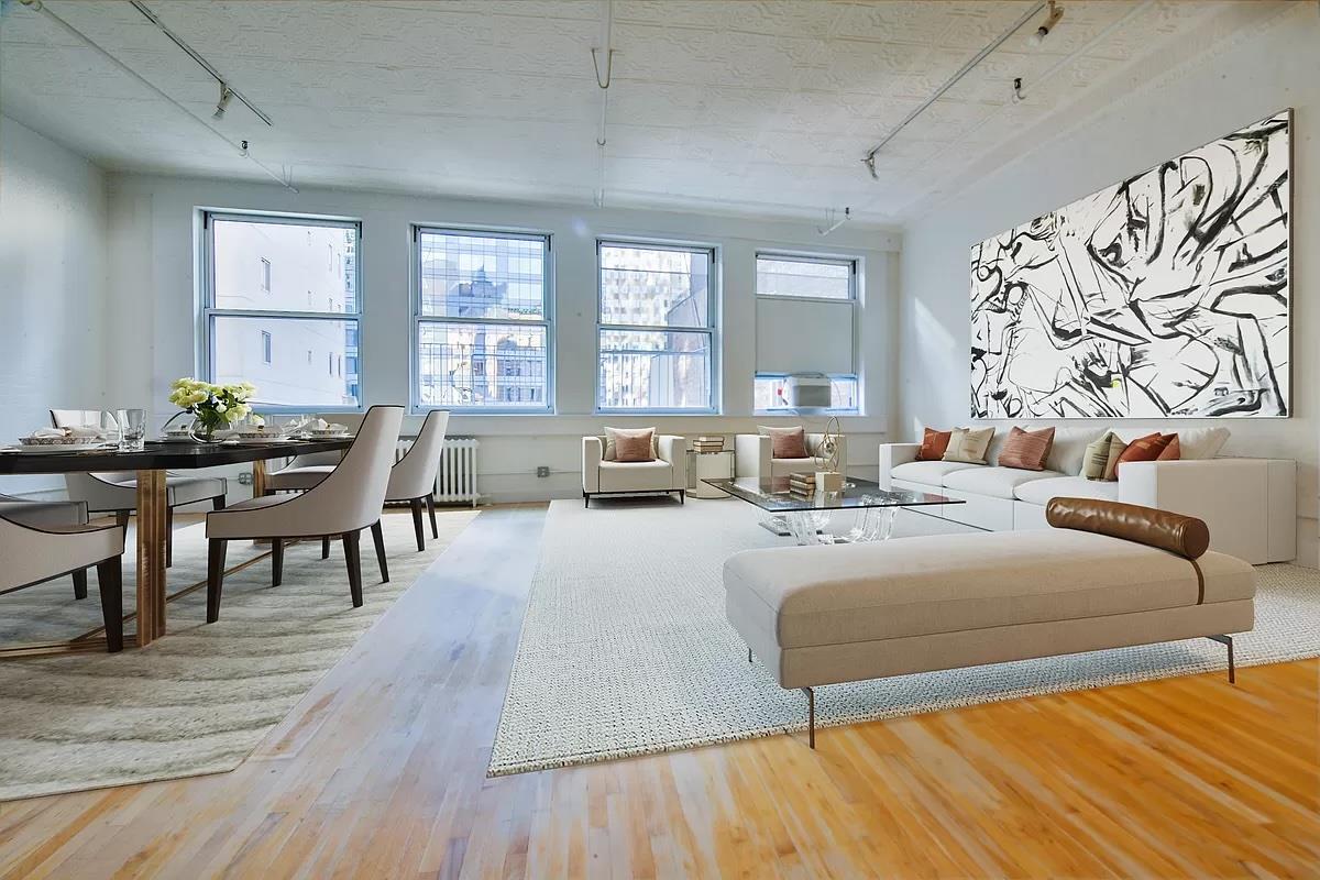 47 Ann Street 6F, Lower Manhattan, Downtown, NYC - 2 Bedrooms  
2 Bathrooms  
4 Rooms - 