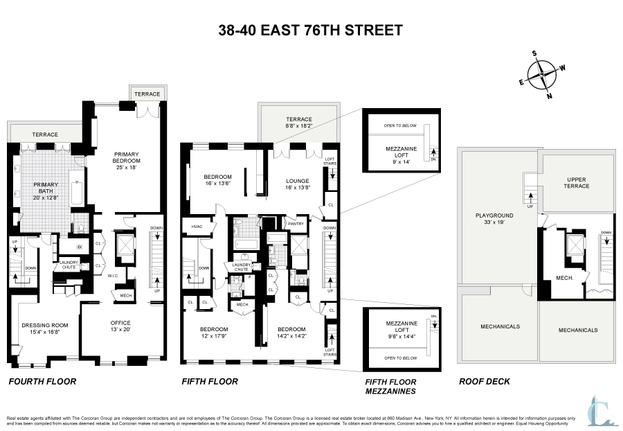 38-40 E 76TH Street, New York, NY 10021, 6 Bedrooms Bedrooms, 16 Rooms Rooms,6 BathroomsBathrooms,Residential,For Sale,76TH,RPLU-33423004016