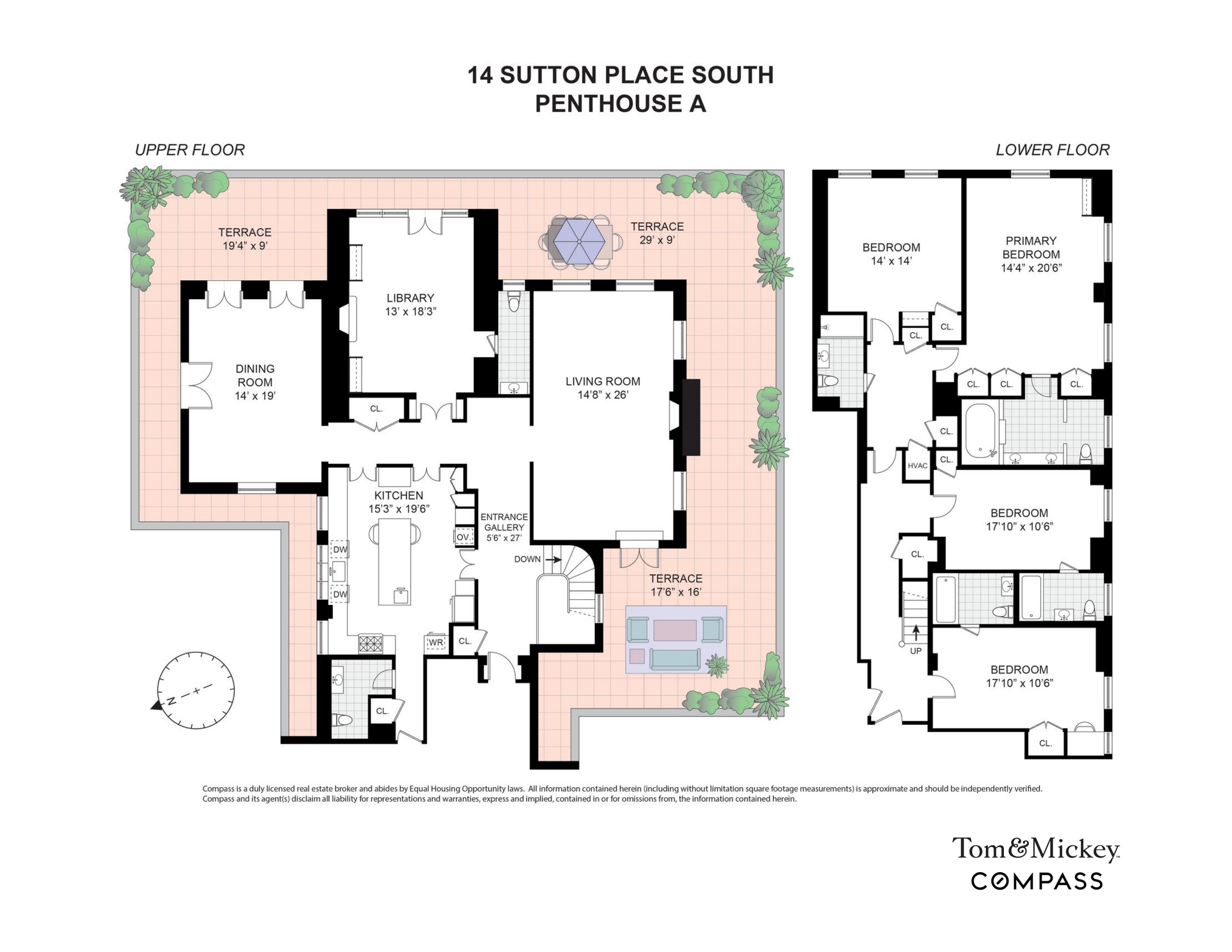 Floorplan for 14 Sutton Place, PHA