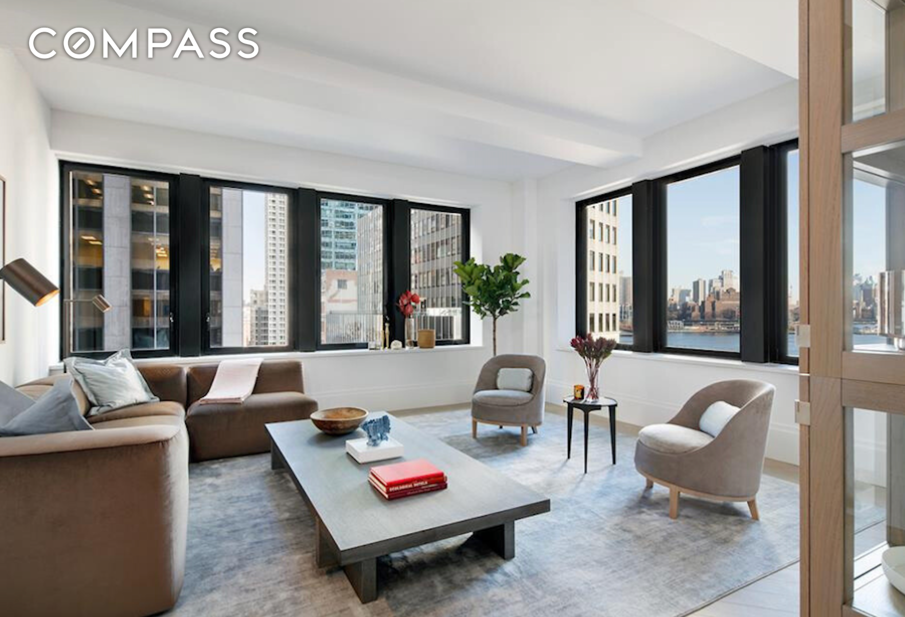 101 Wall Street 5B, Financial District, Downtown, NYC - 2 Bedrooms  
2.5 Bathrooms  
5 Rooms - 