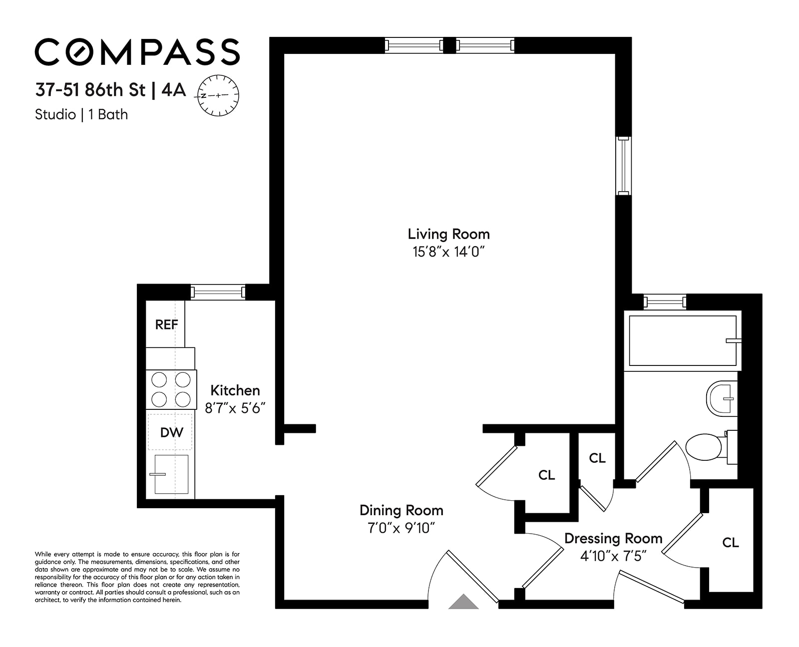 37-51 86th Street, New York, NY 11372, 2 Rooms Rooms,1 BathroomBathrooms,Residential,For Sale,86th,COMP-1590683877124068753