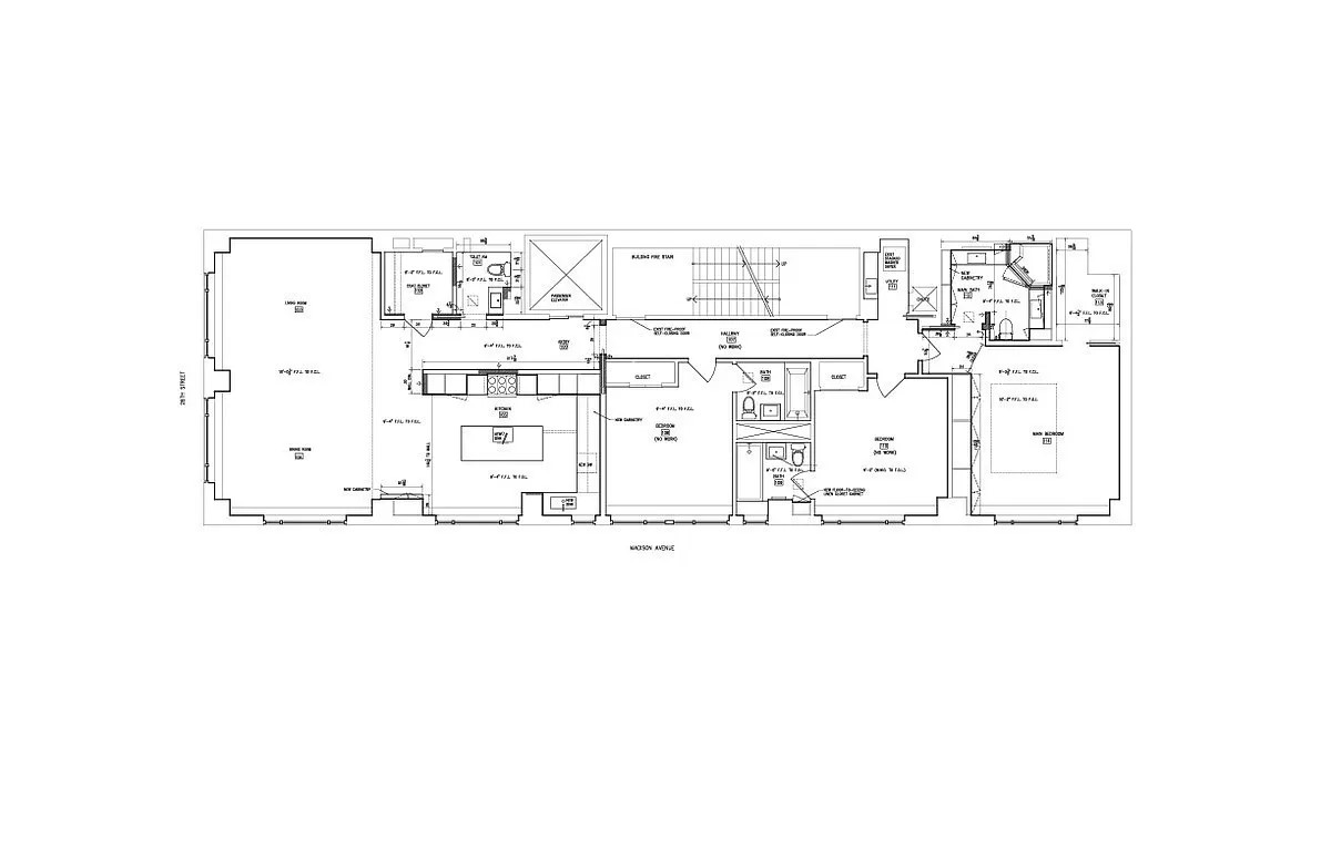 Floorplan for 50 Madison Avenue, 8