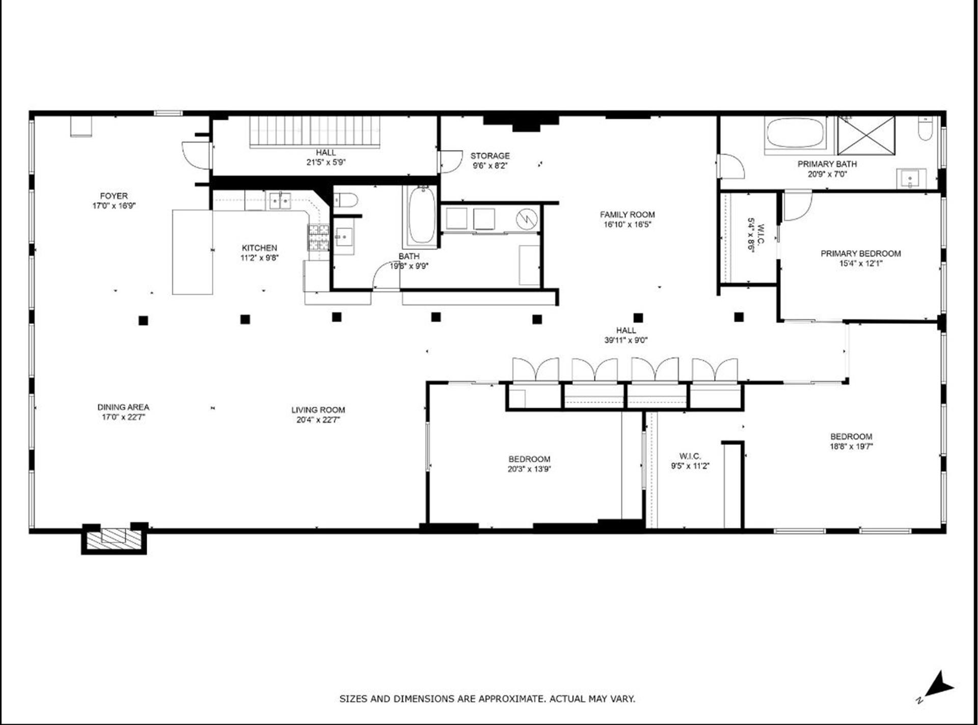 Floorplan for 430 East 10th Street, 3