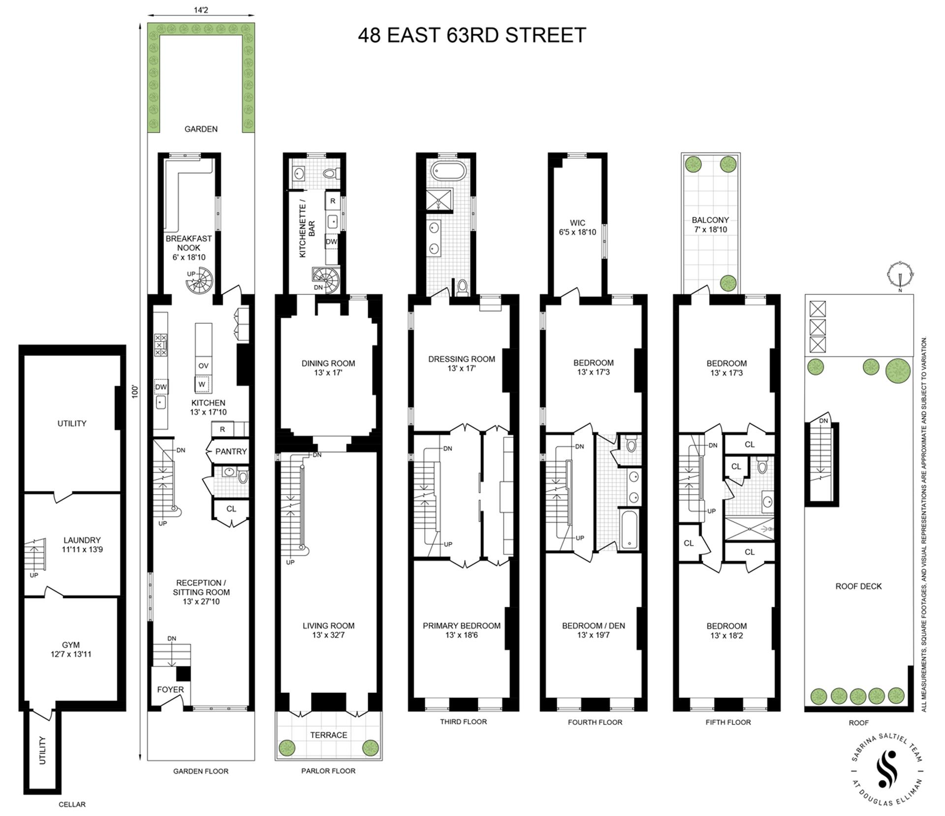 Floorplan for 48 East 63rd Street