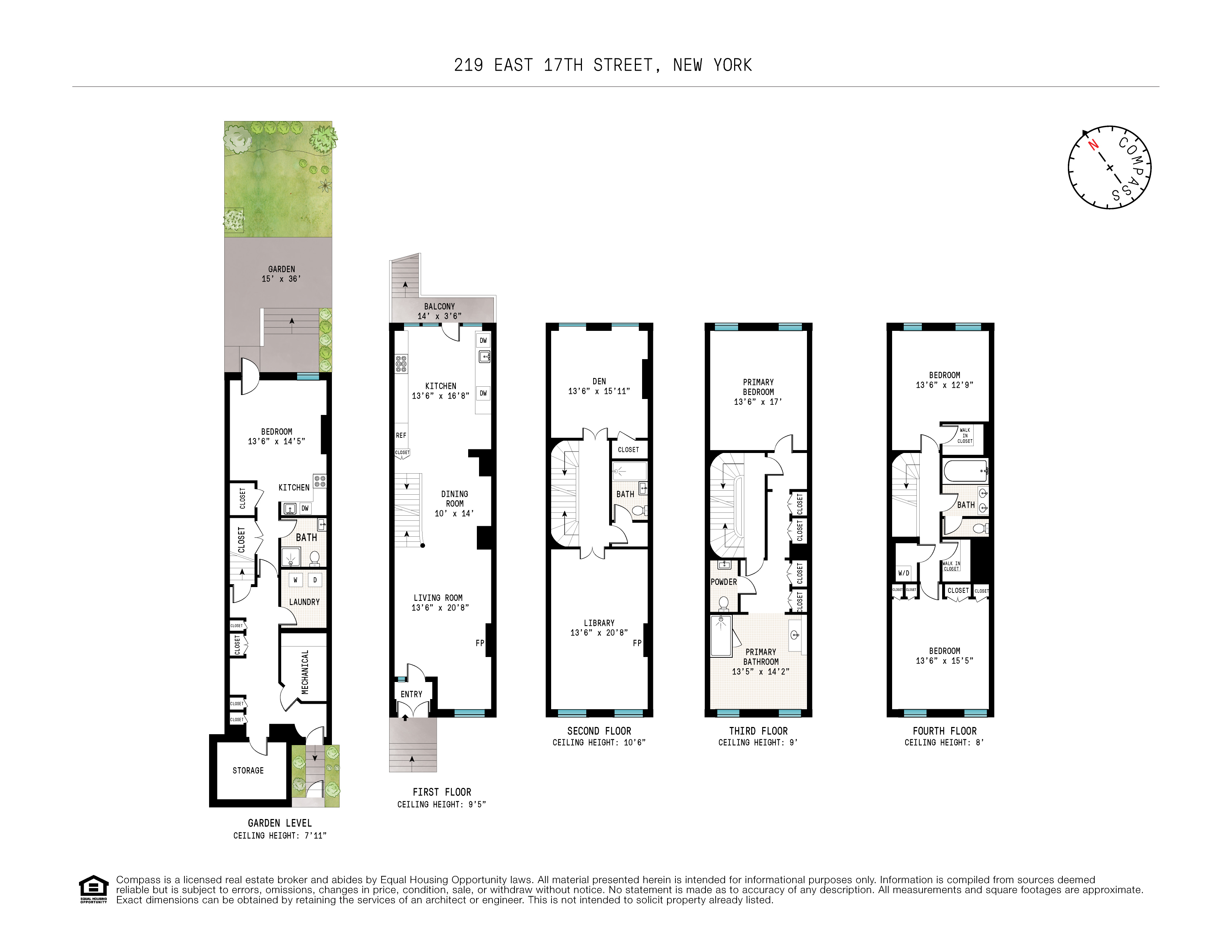 Floorplan for 219 East 17th Street