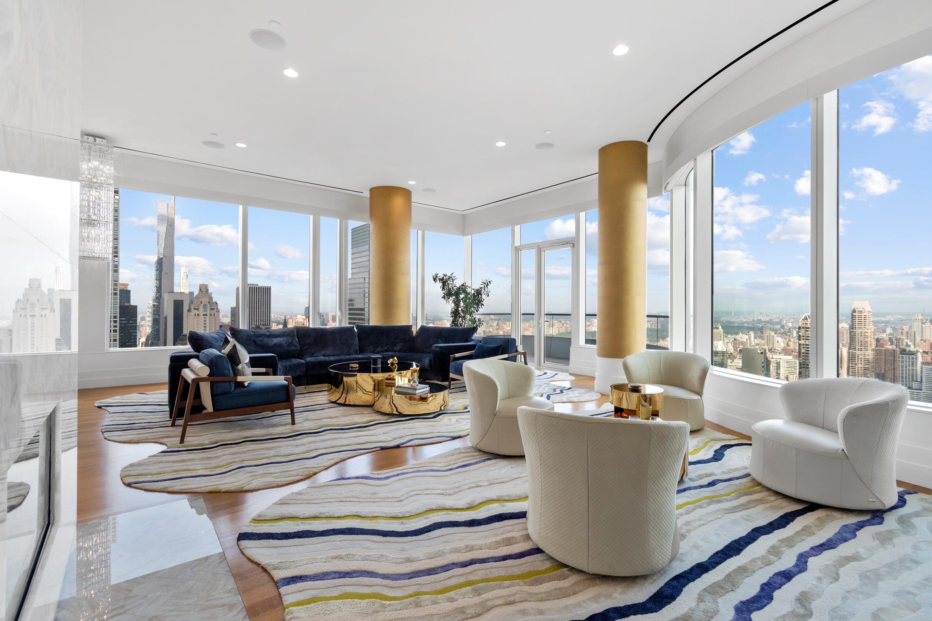 252 East 57th Street 62A, Sutton, Midtown East, NYC - 5 Bedrooms  
6.5 Bathrooms  
8 Rooms - 