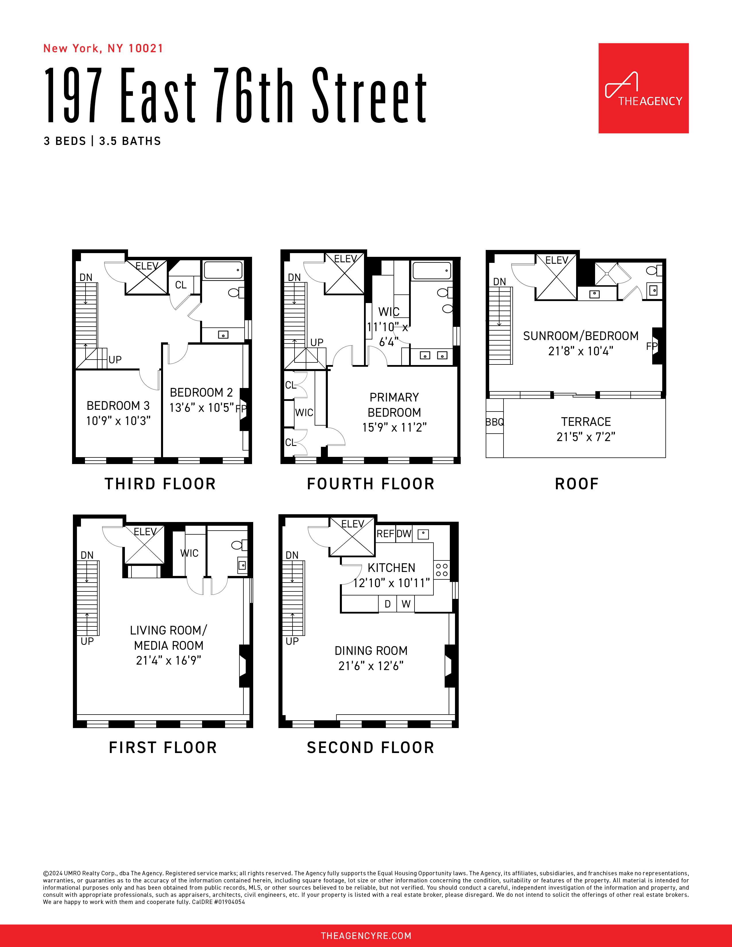 Floorplan for 197 East 76th Street, HOUSE