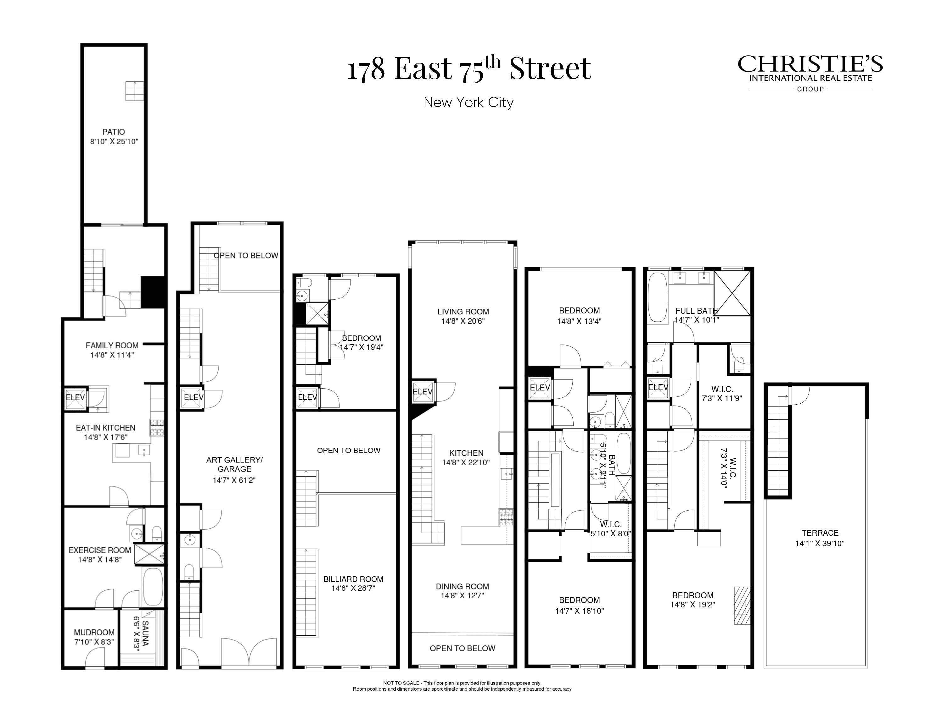 Floorplan for 178 East 75th Street