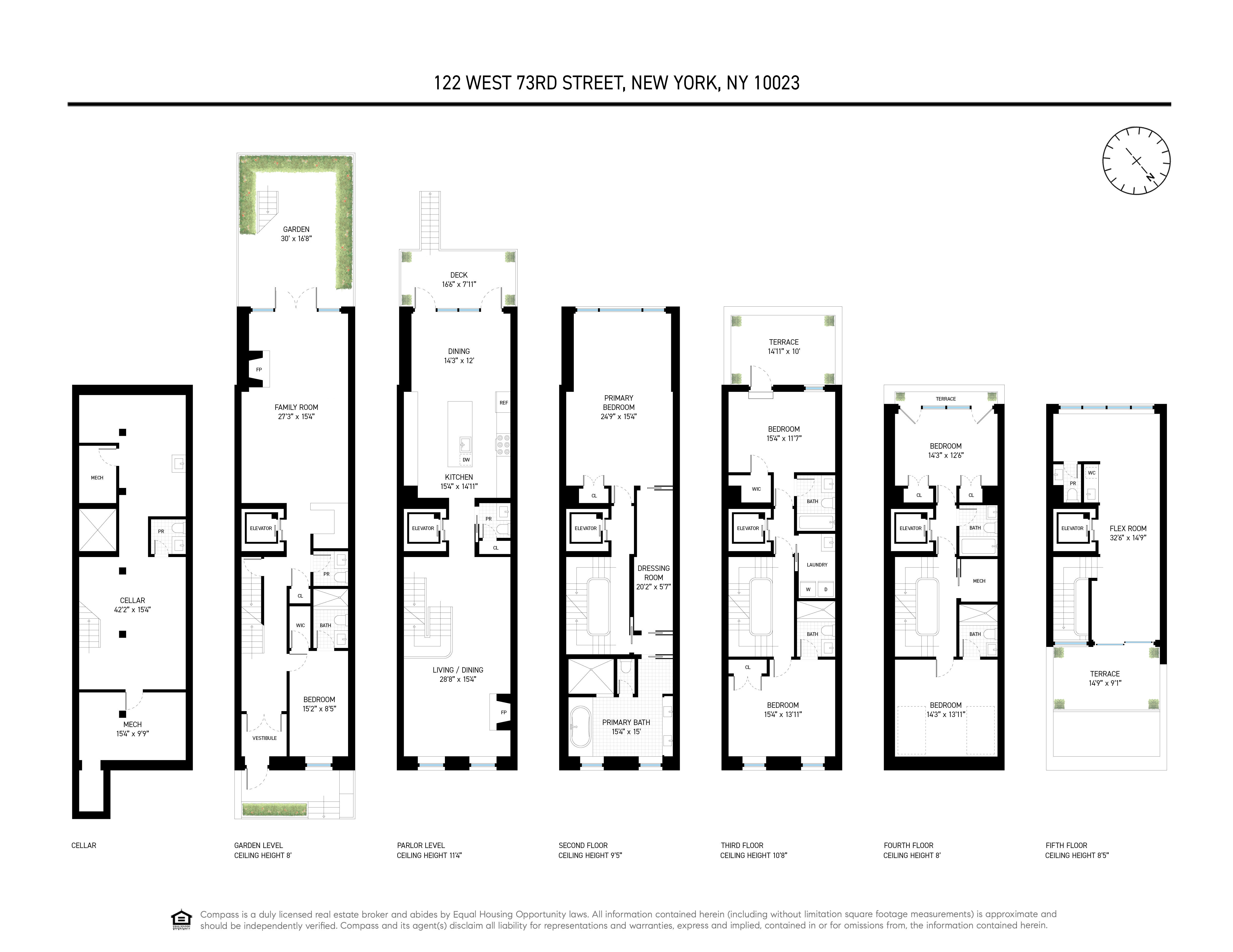 Floorplan for 122 West 73rd Street