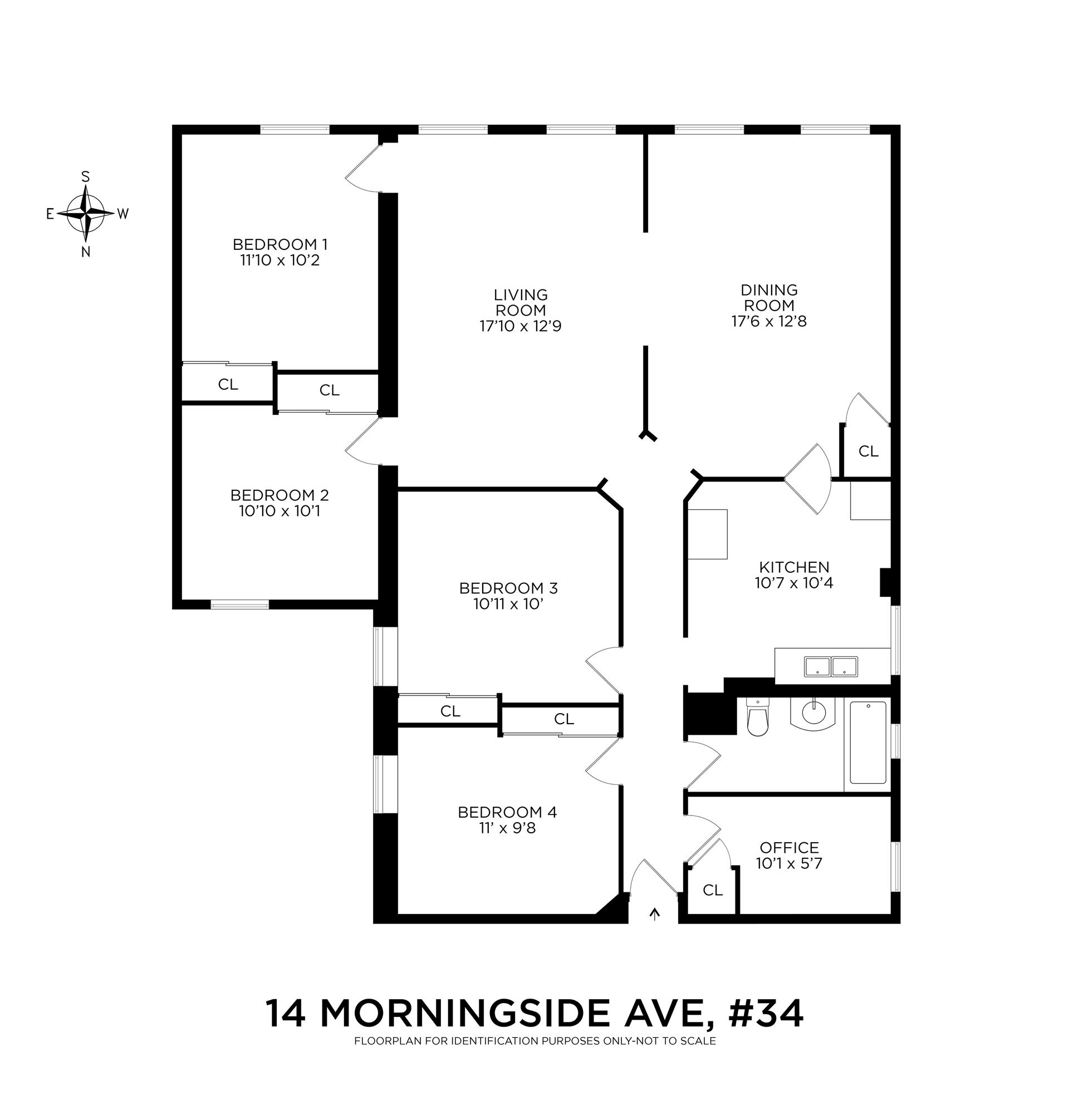 Floorplan for 14 Morningside Avenue, 34