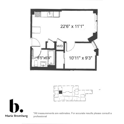 Floorplan for 98 Front Street, 7P