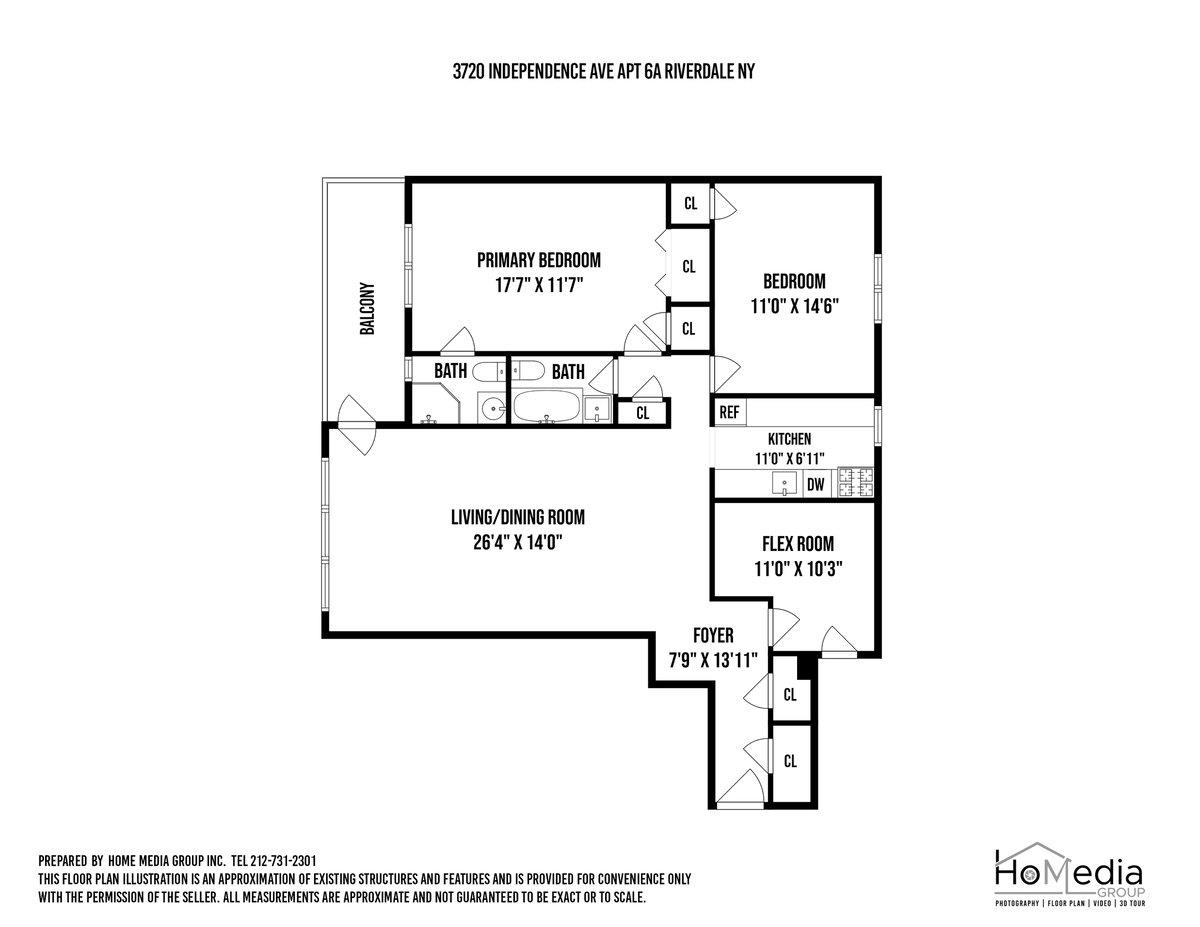 3720 Independence Avenue, New York, NY 10463, 2 Bedrooms Bedrooms, 5 Rooms Rooms,2 BathroomsBathrooms,Residential,For Sale,Independence,OLRS-884809