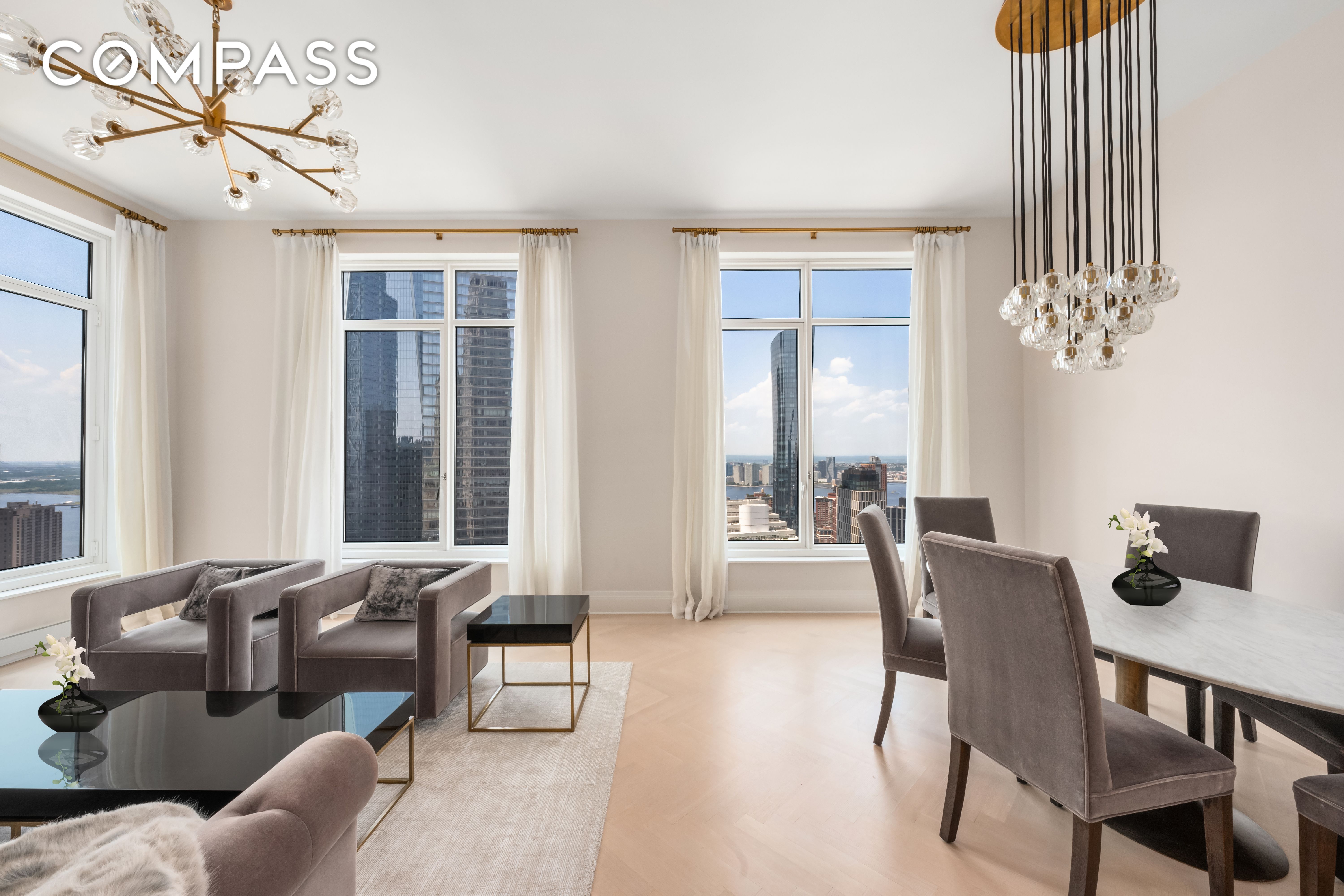 30 Park Place 48E, Tribeca, Downtown, NYC - 3 Bedrooms  
2.5 Bathrooms  
5 Rooms - 