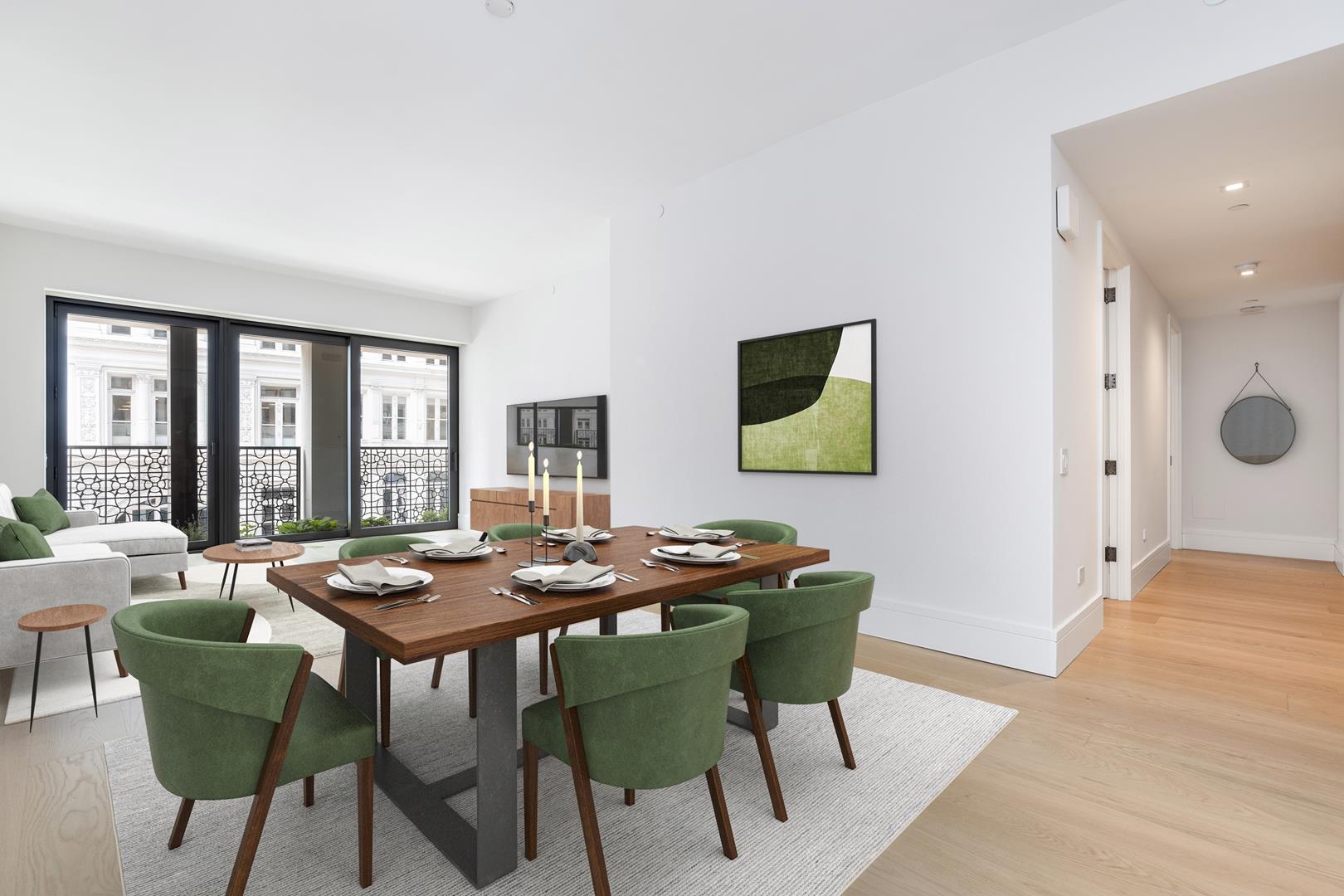 39 West 23rd Street 4-A, Flatiron District, Downtown, NYC - 2 Bedrooms  
2.5 Bathrooms  
5 Rooms - 