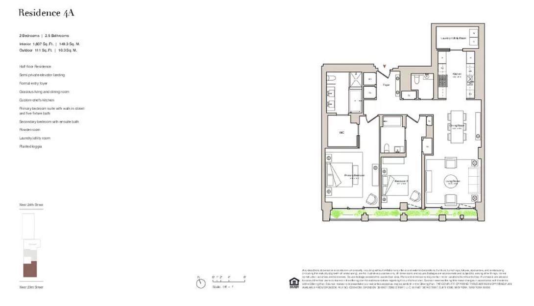 Floorplan for 39 West 23rd Street, 4-A