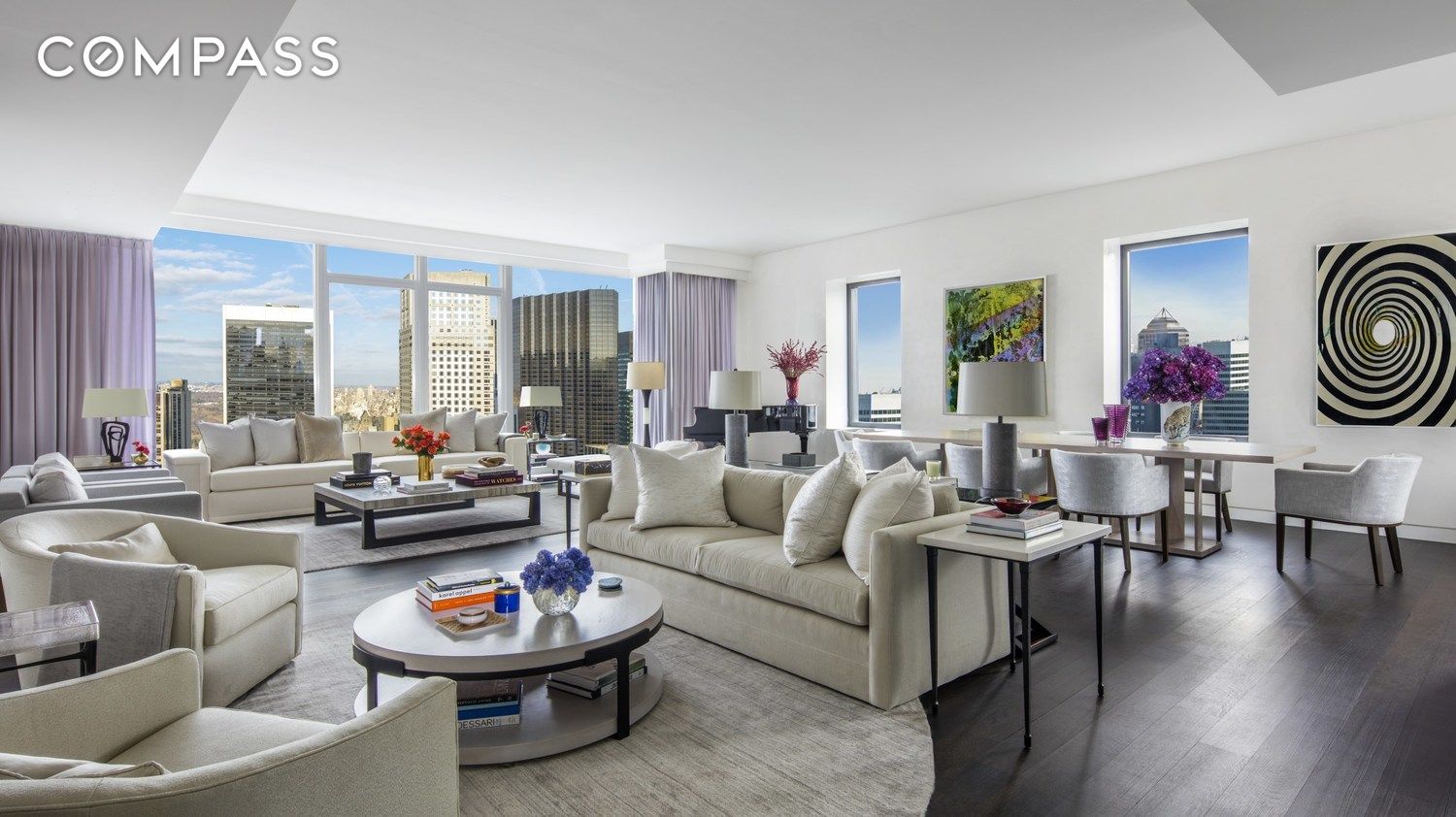 20 West 53rd Street 42A, Midtown Central, Midtown East, NYC - 4 Bedrooms  
4.5 Bathrooms  
6 Rooms - 