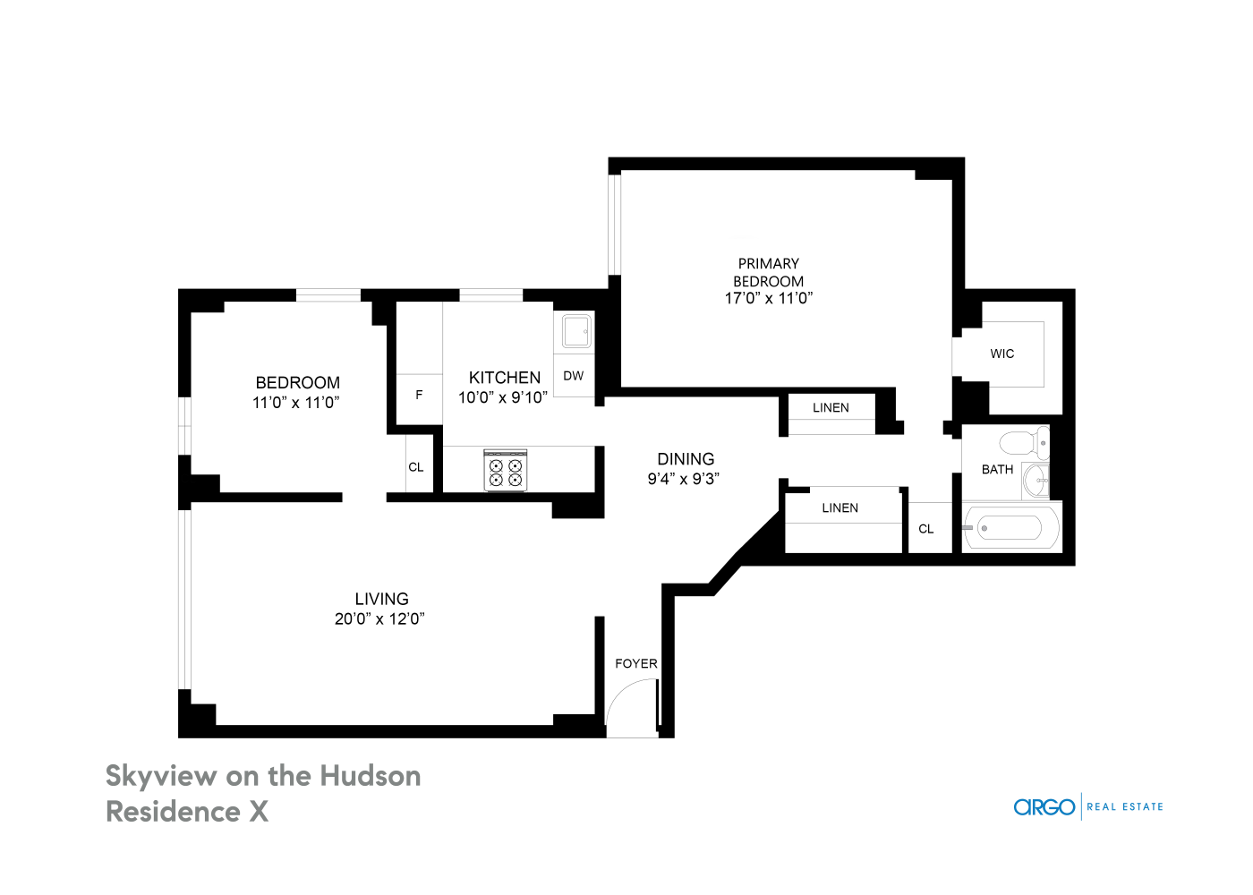 5900 ARLINGTON Avenue, New York, NY 10471, 2 Bedrooms Bedrooms, 4 Rooms Rooms,1 BathroomBathrooms,Residential,For Sale,Skyview On The Huds,ARLINGTON,RPLU-217123119430