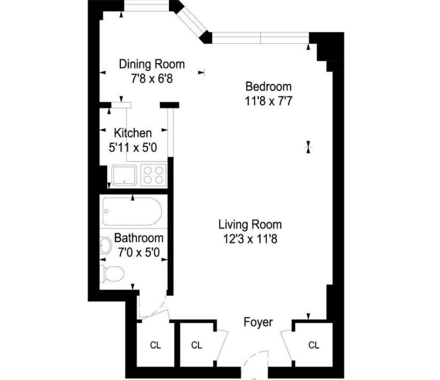 166 E 35th Street, New York, NY 10016, 2 Rooms Rooms,1 BathroomBathrooms,Residential,For Sale,35th,OLRS-1178286