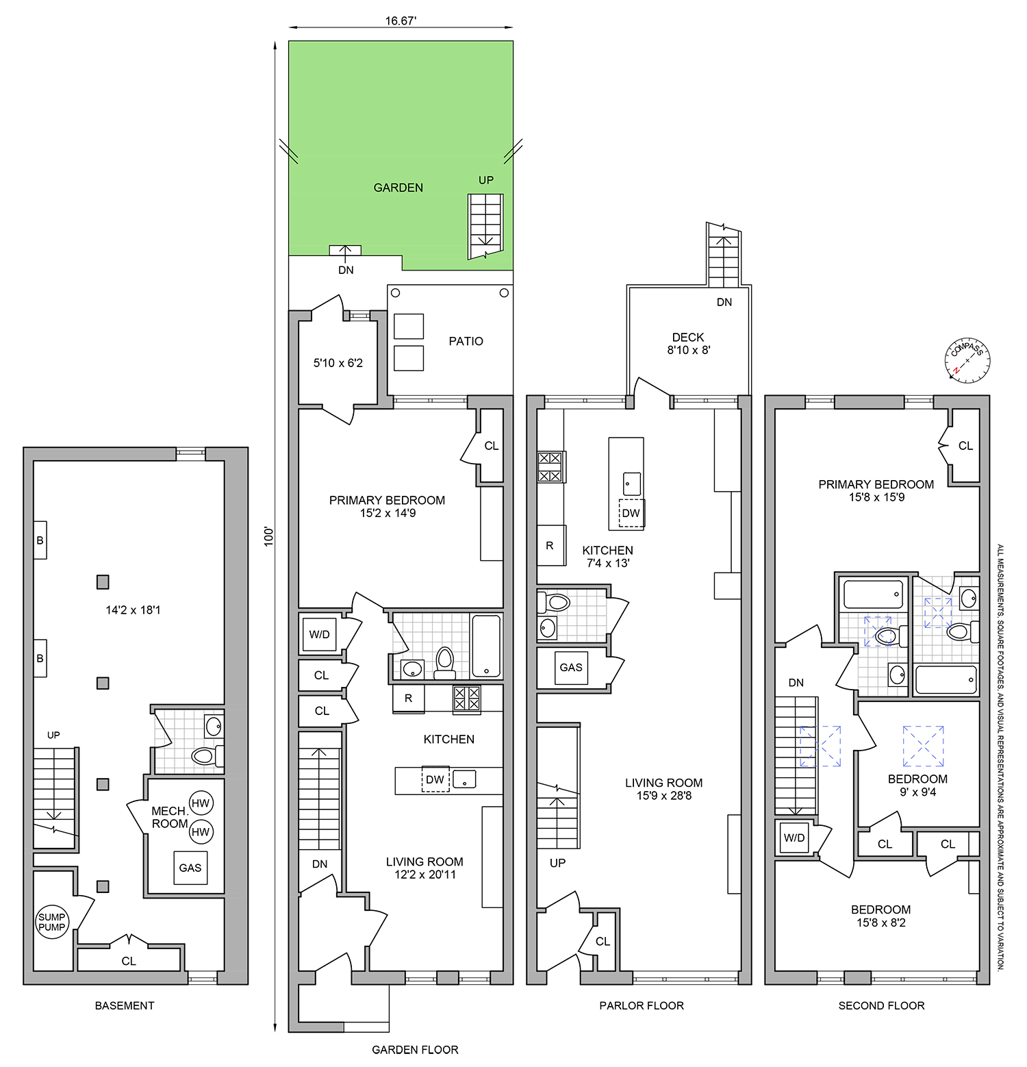 Floorplan for 1118 Decatur Street