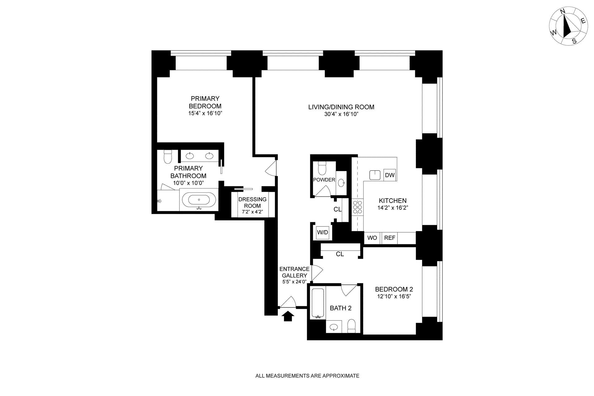 Floorplan for 432 Park Avenue, 48A