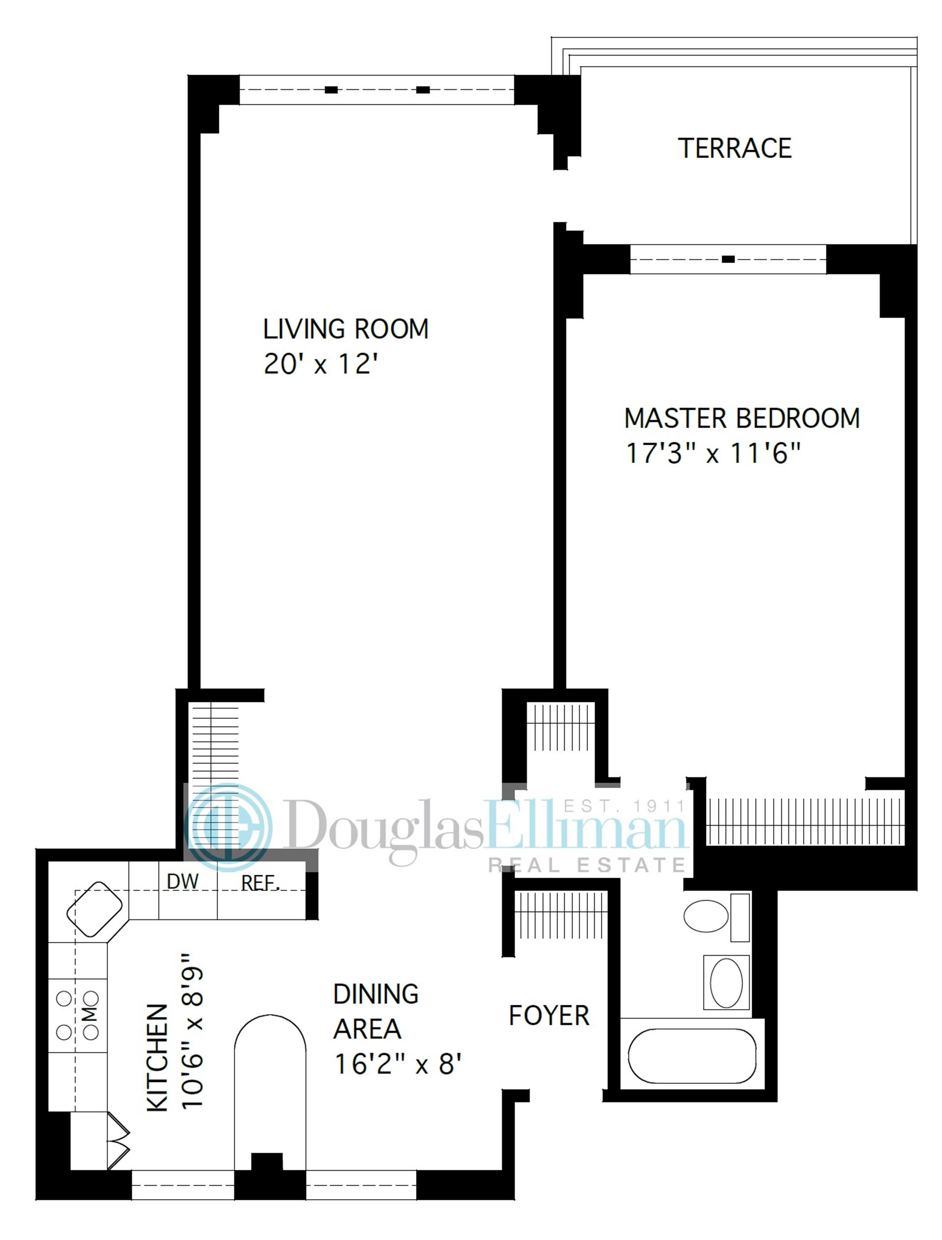 5800 ARLINGTON Avenue, New York, NY 10471, 1 Bedroom Bedrooms, 3 Rooms Rooms,1 BathroomBathrooms,Residential,For Sale,SKYVIEW ON HUDSON,ARLINGTON,RPLU-5123123160