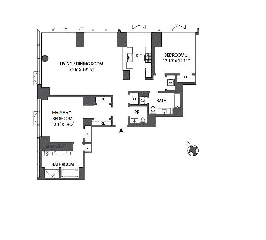 Floorplan for 400 Park Avenue, 37C