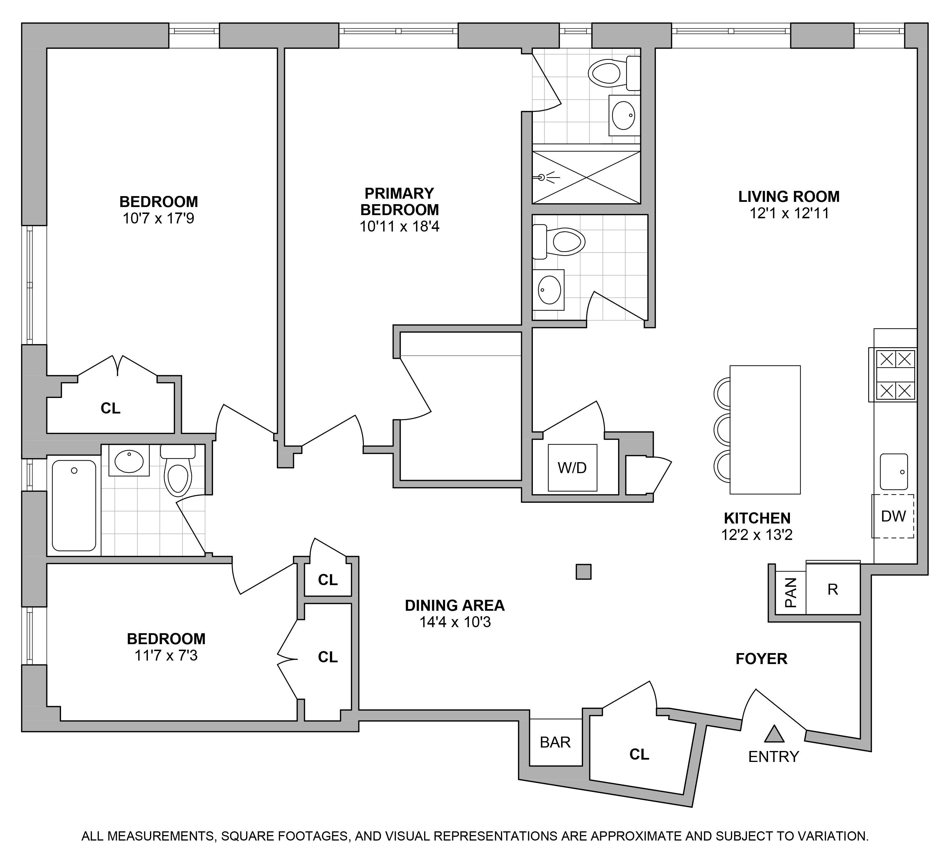 Floorplan for 780 Greenwich Street, 3G