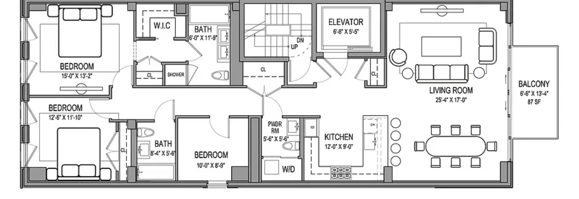 Floorplan for 227 East 67th Street, 4