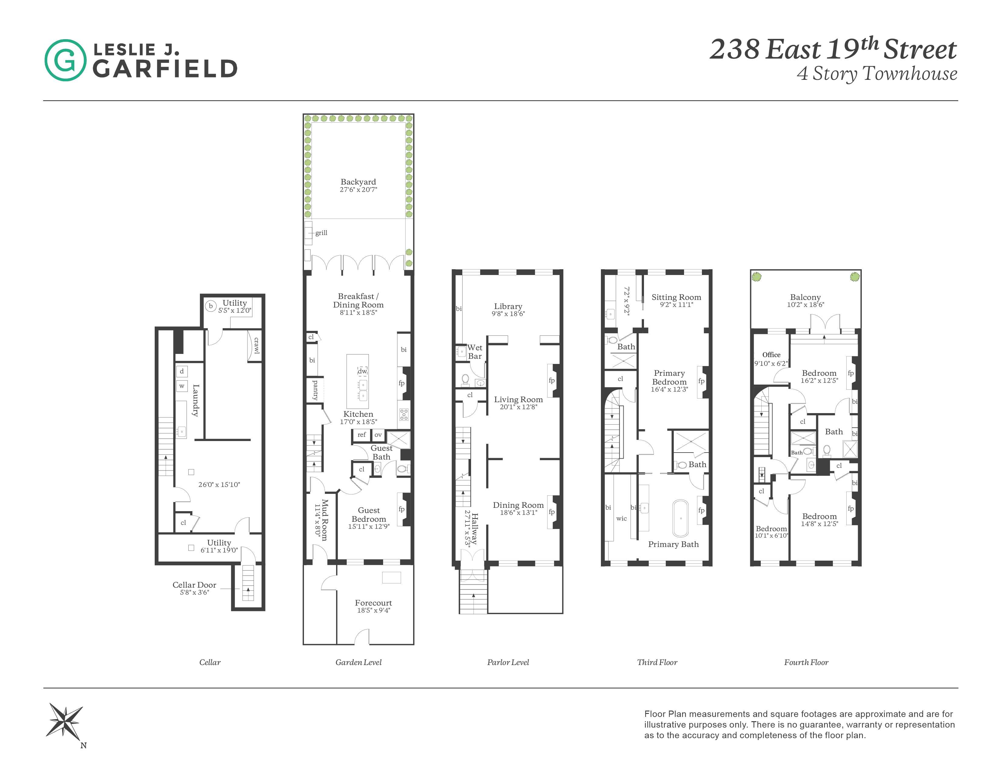 Floorplan for 238 East 19th Street