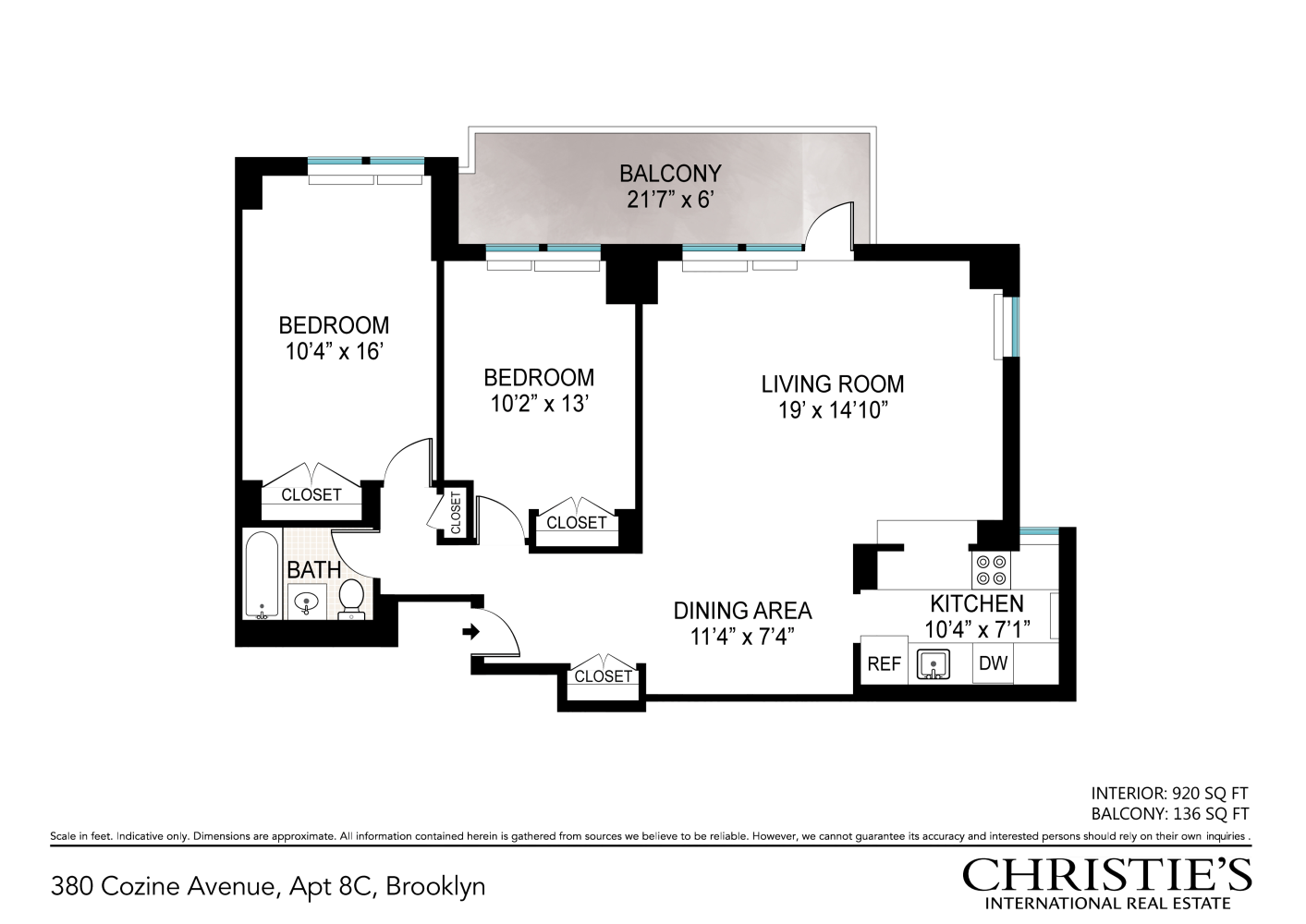 380 COZINE Avenue, New York, NY 11207, 2 Bedrooms Bedrooms, 5 Rooms Rooms,1 BathroomBathrooms,Residential,For Sale,COZINE,RPLU-810123151303