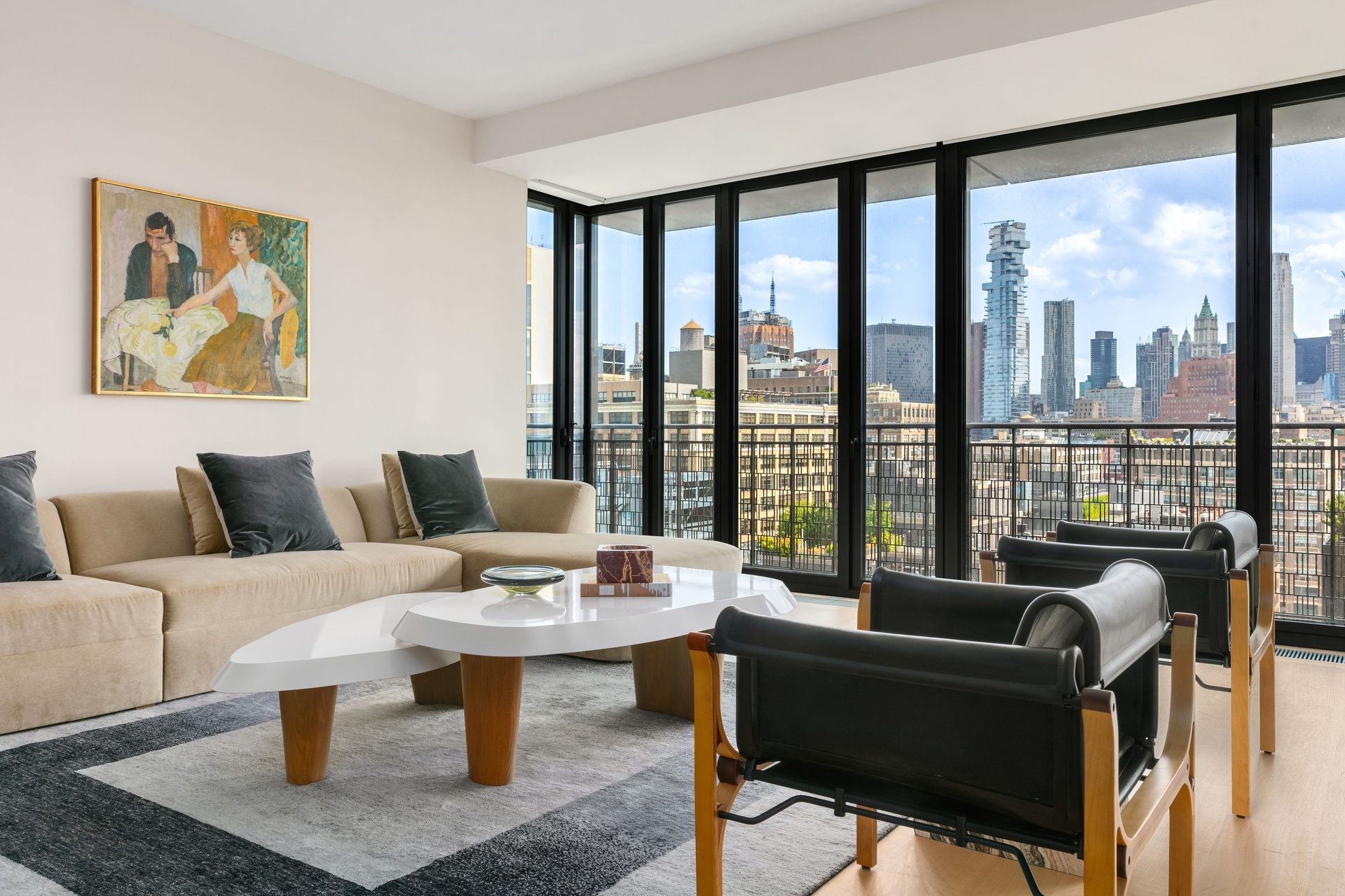 100 Vandam Street 18-D, Soho, Downtown, NYC - 2 Bedrooms  
2.5 Bathrooms  
4 Rooms - 