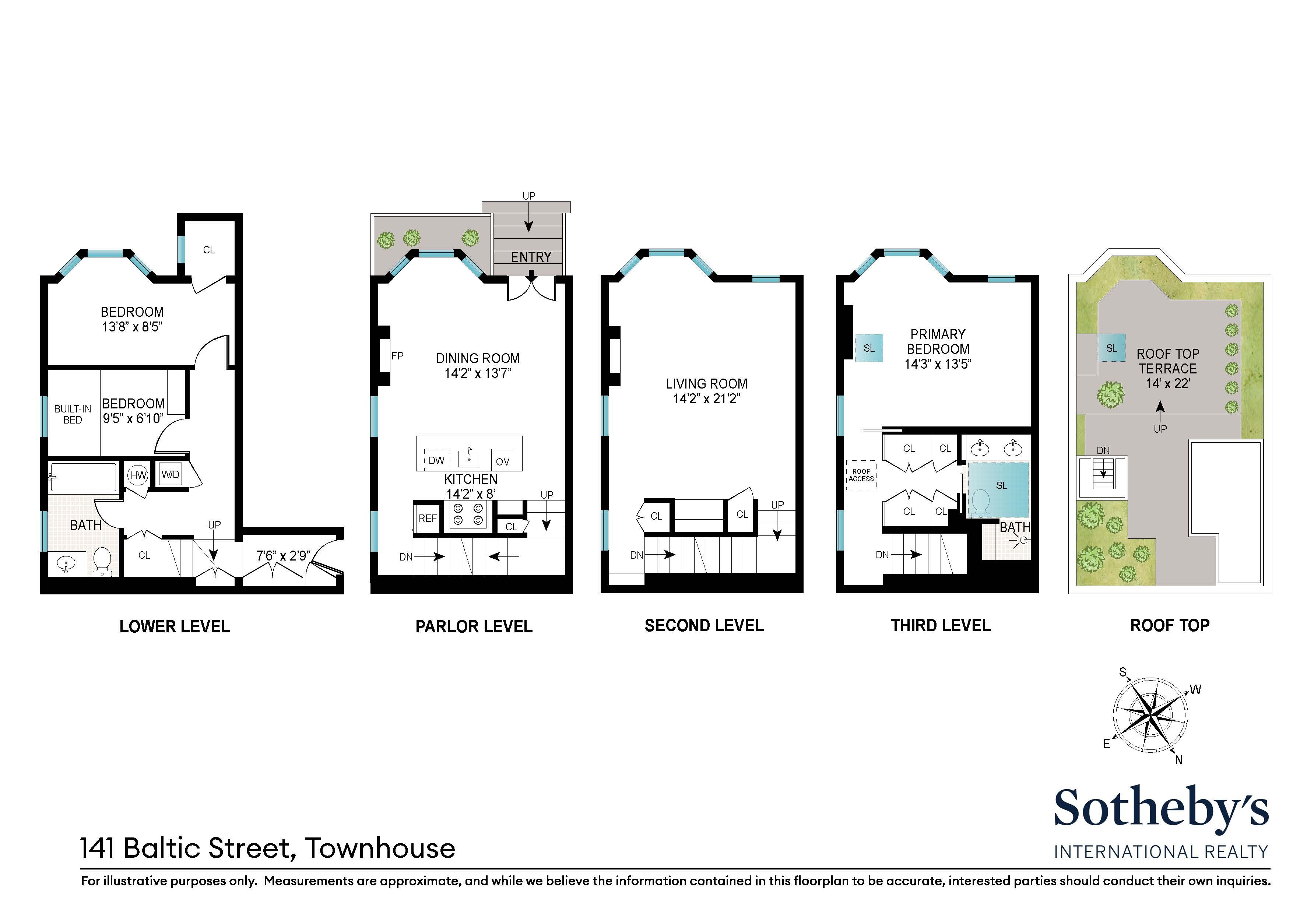 Floorplan for 141 Baltic Street