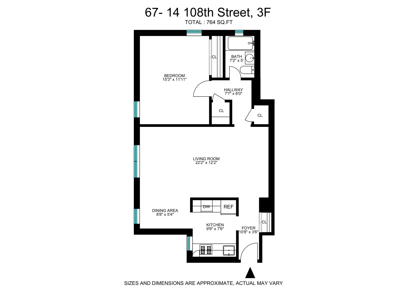 67-14 108TH Street, New York, NY 11375, 3 Rooms Rooms,1 BathroomBathrooms,Residential,For Sale,Quality & Ruskin,108TH,RPLU-217123169755