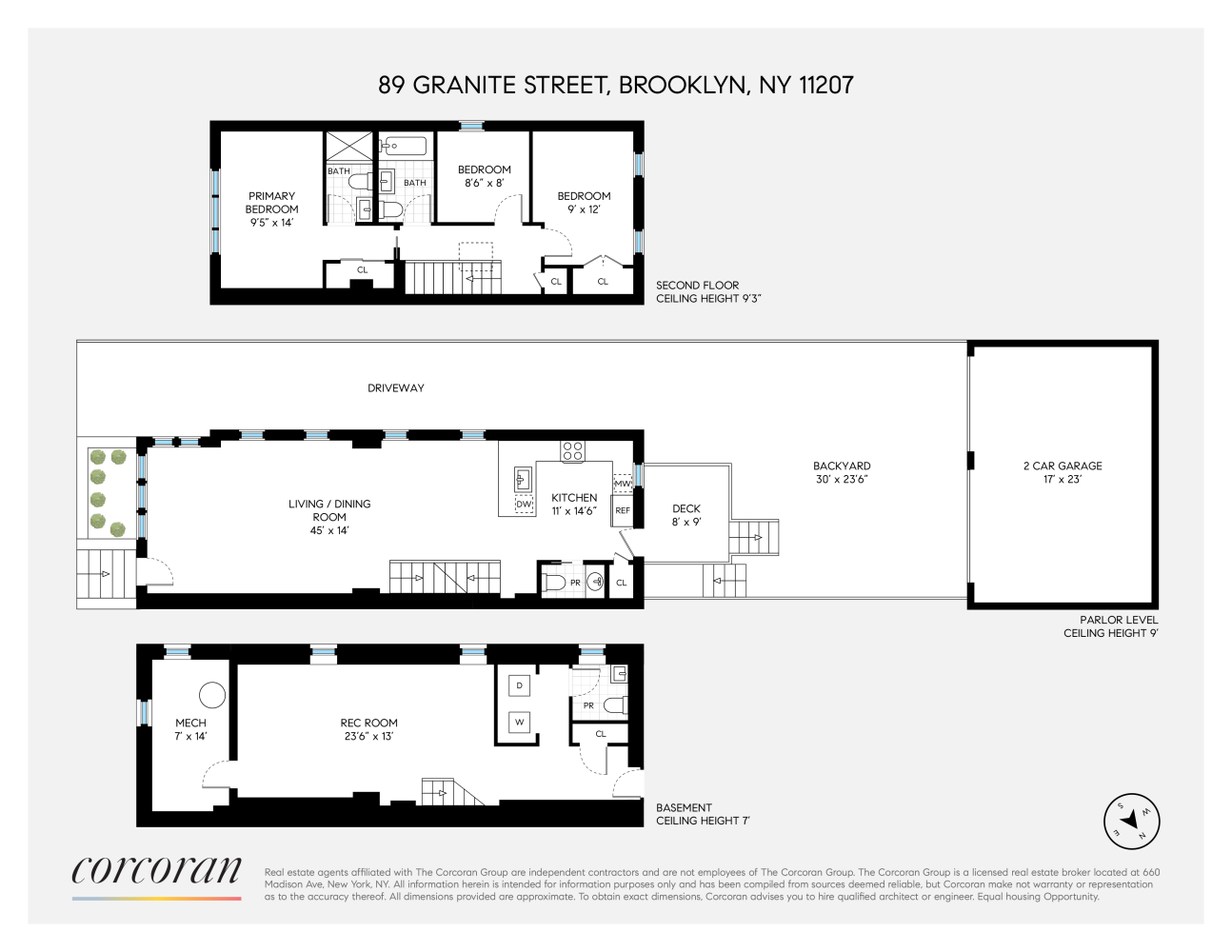 Floorplan for 89 Granite Street