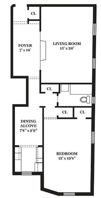 95 Park Terrace, New York, NY 10034, 1 Bedroom Bedrooms, 5 Rooms Rooms,1 BathroomBathrooms,Residential,For Sale,Park,RLMX-102991