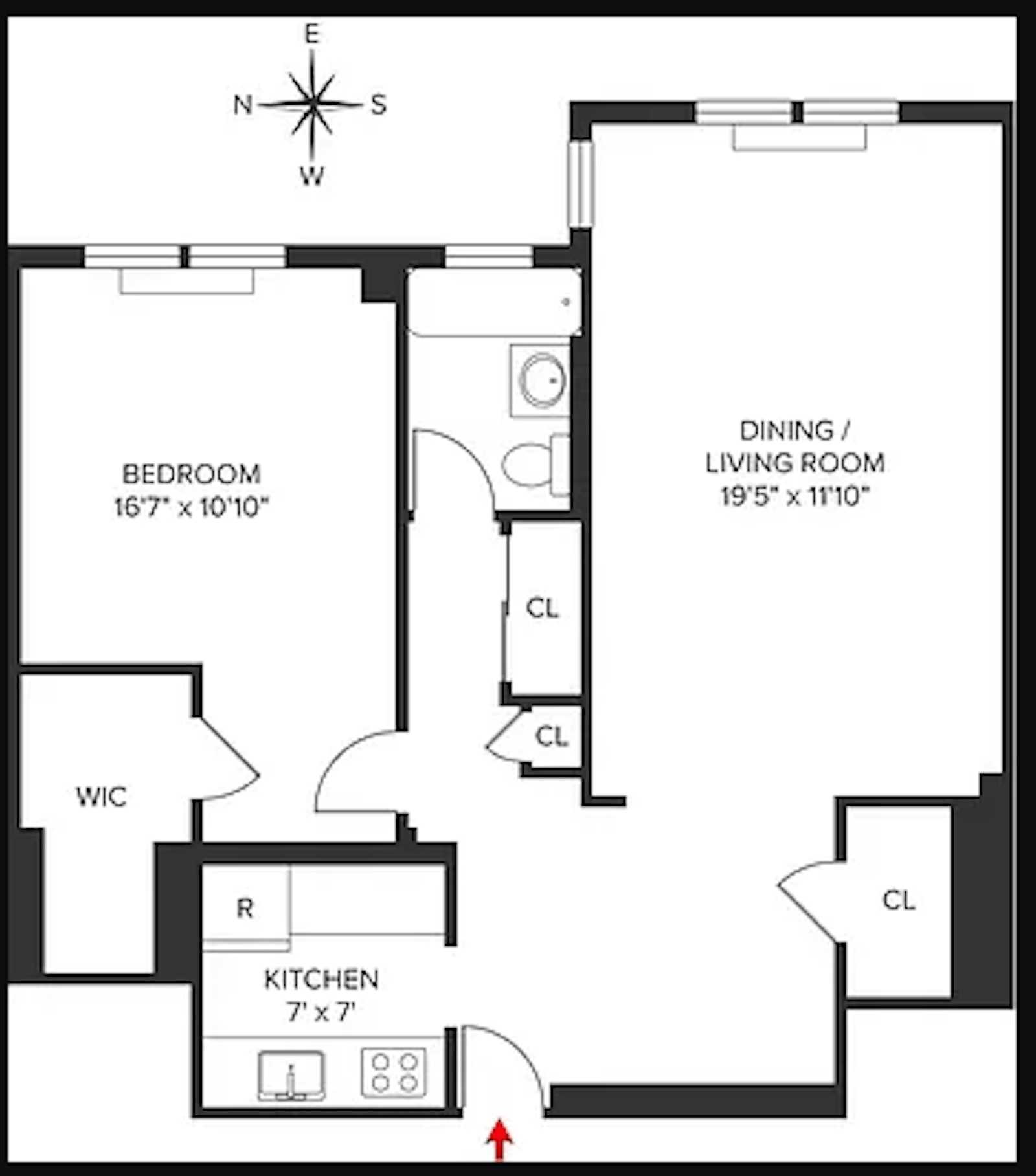 800 GRAND CONCOURSE, New York, NY 10451, 1 Bedroom Bedrooms, 3 Rooms Rooms,1 BathroomBathrooms,Residential,For Sale,GRAND CONCOURSE,RPLU-63223174580