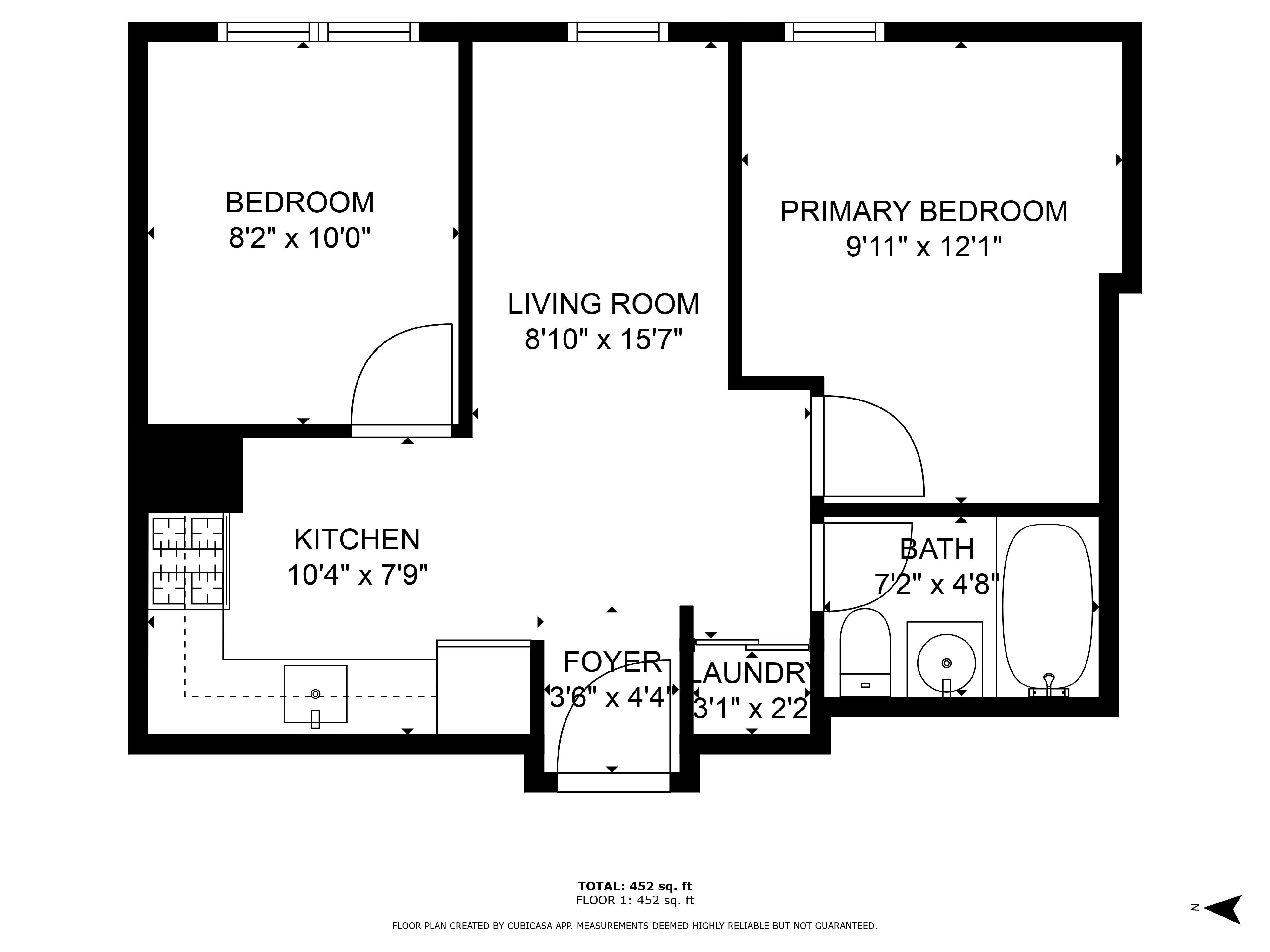 Floorplan for 167 Sands Street, 703