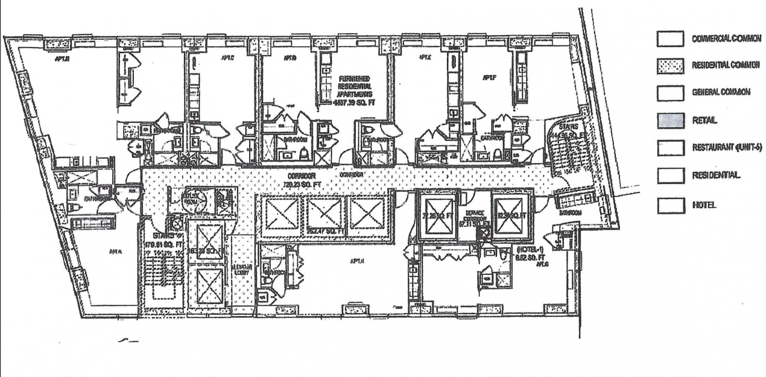 Floorplan for 123 Washington Street, 28/29FL