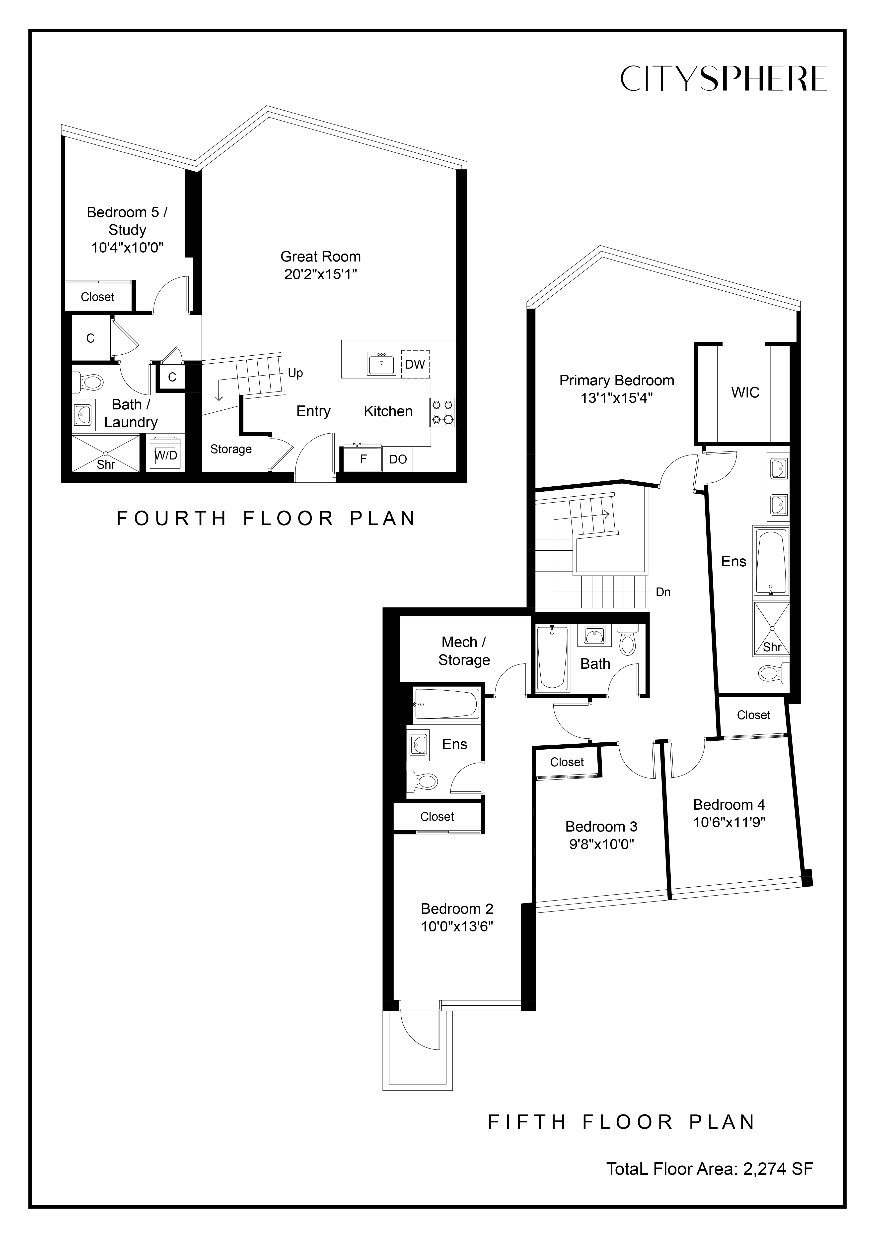 Floorplan for 425 West 53rd Street, 409