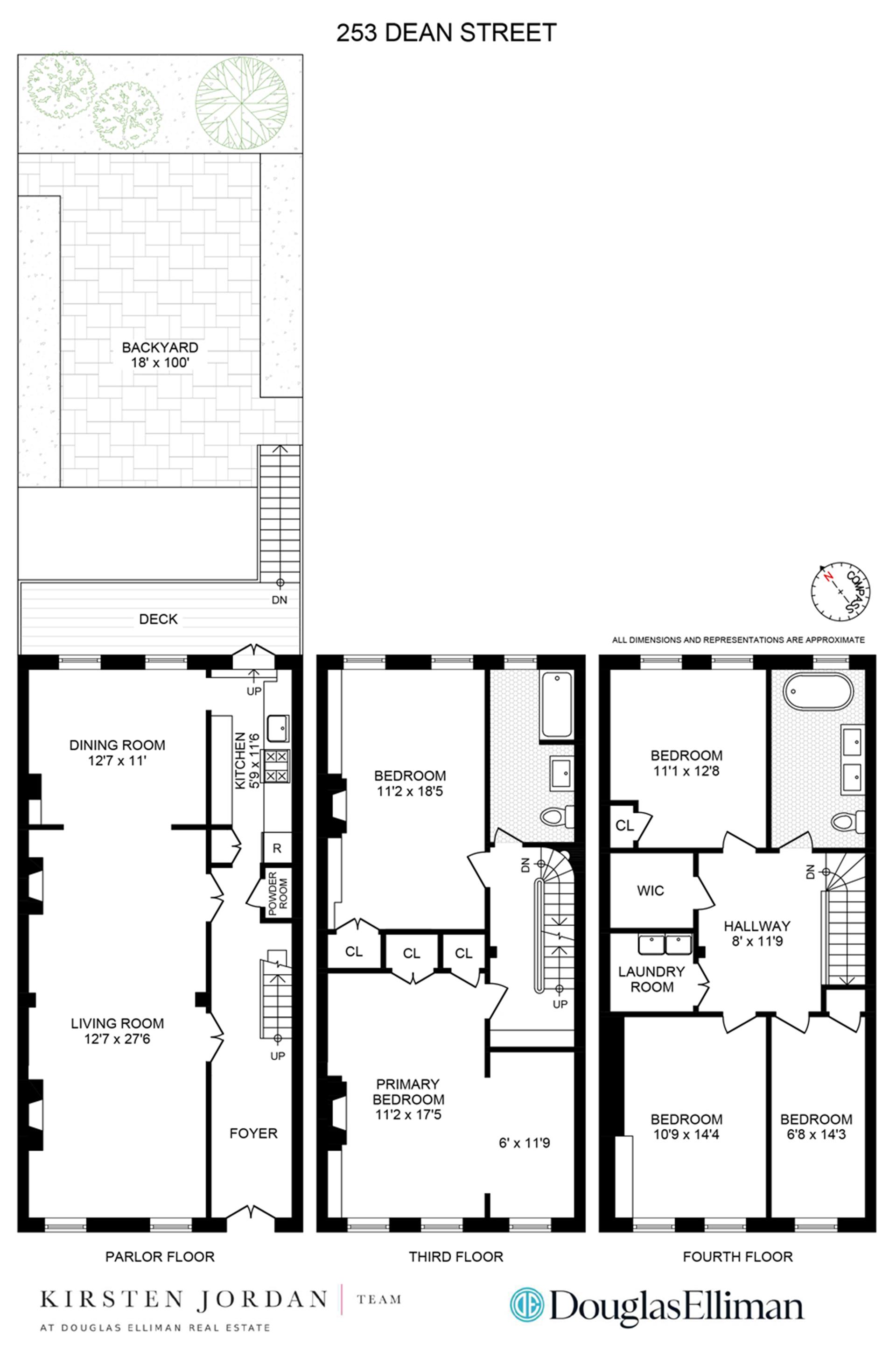 Floorplan for 253 Dean Street