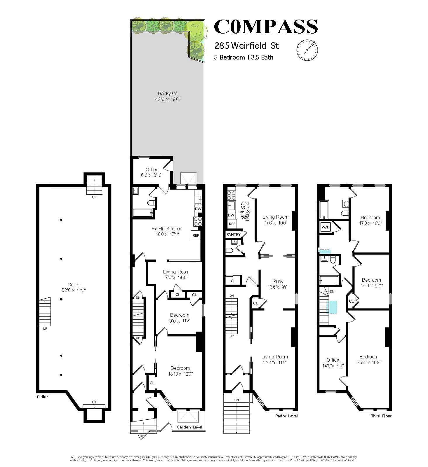 Floorplan for 285 Weirfield Street