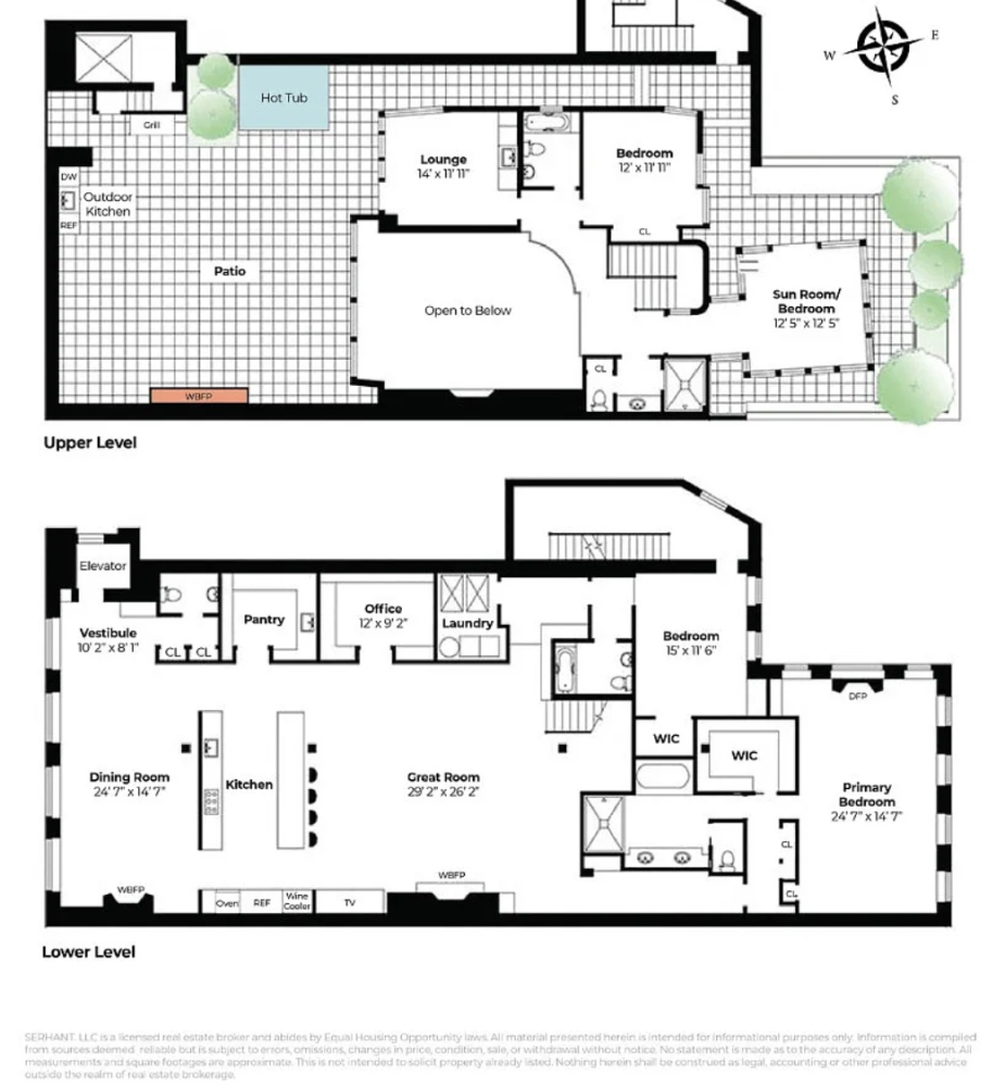 Floorplan for 459 West Broadway, PHSOUTH