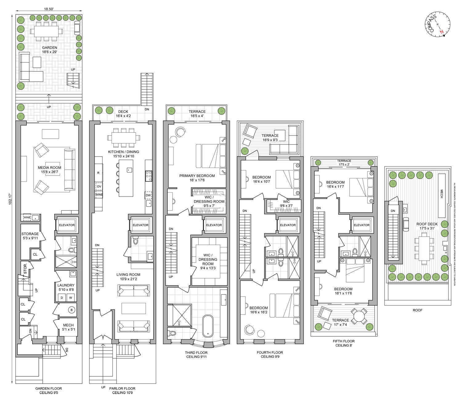 Floorplan for 256 West 75th Street