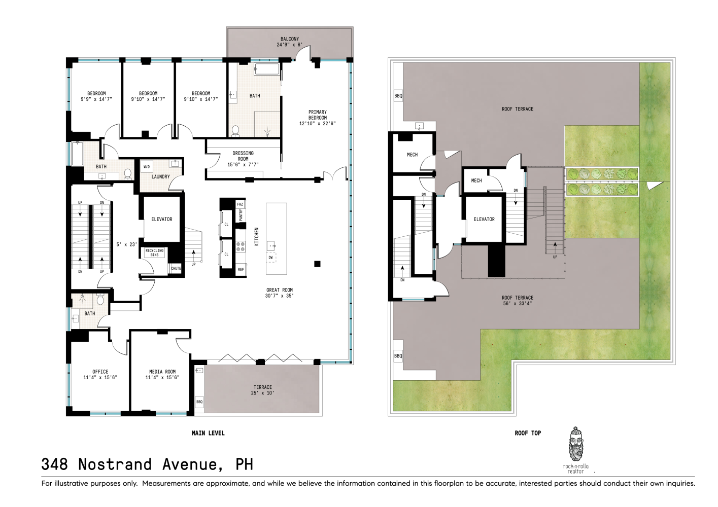 Floorplan for 348 Nostrand Avenue, PHA