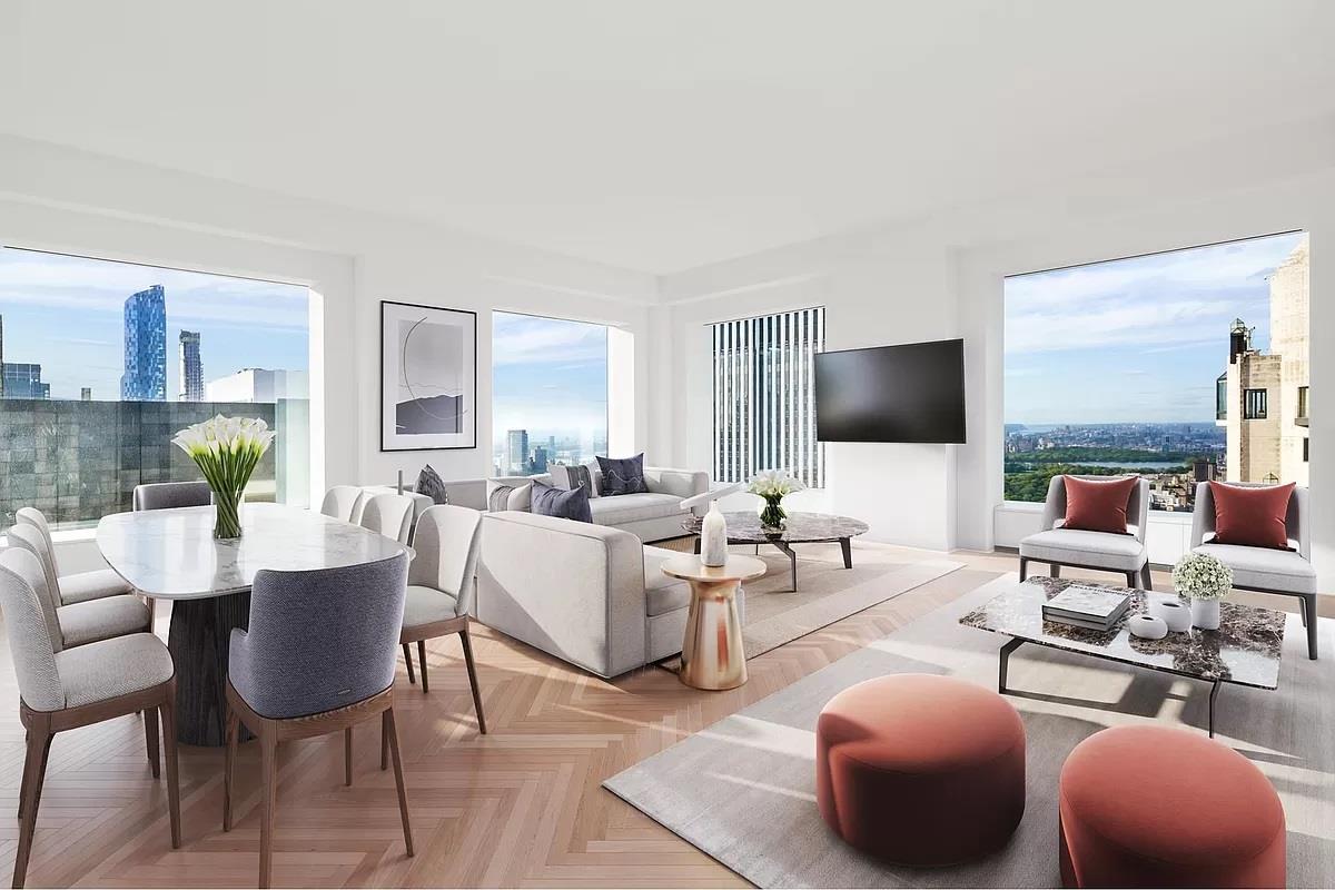 432 Park Avenue 50C, Middle East Side, Midtown East, NYC - 3 Bedrooms  
3.5 Bathrooms  
5 Rooms - 